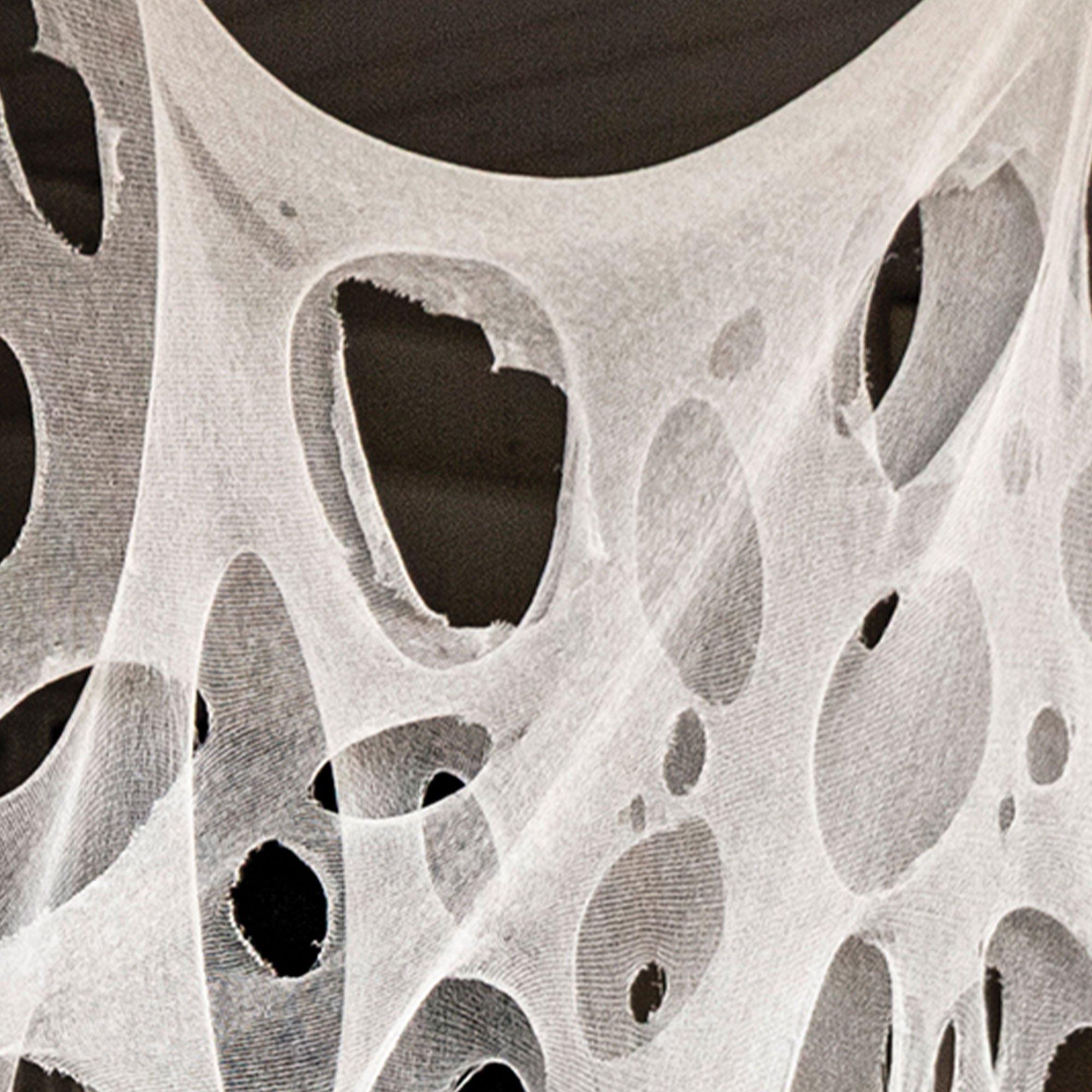White Fabric Spider Webbing. 3.25ft x 9.8ft - Image 2