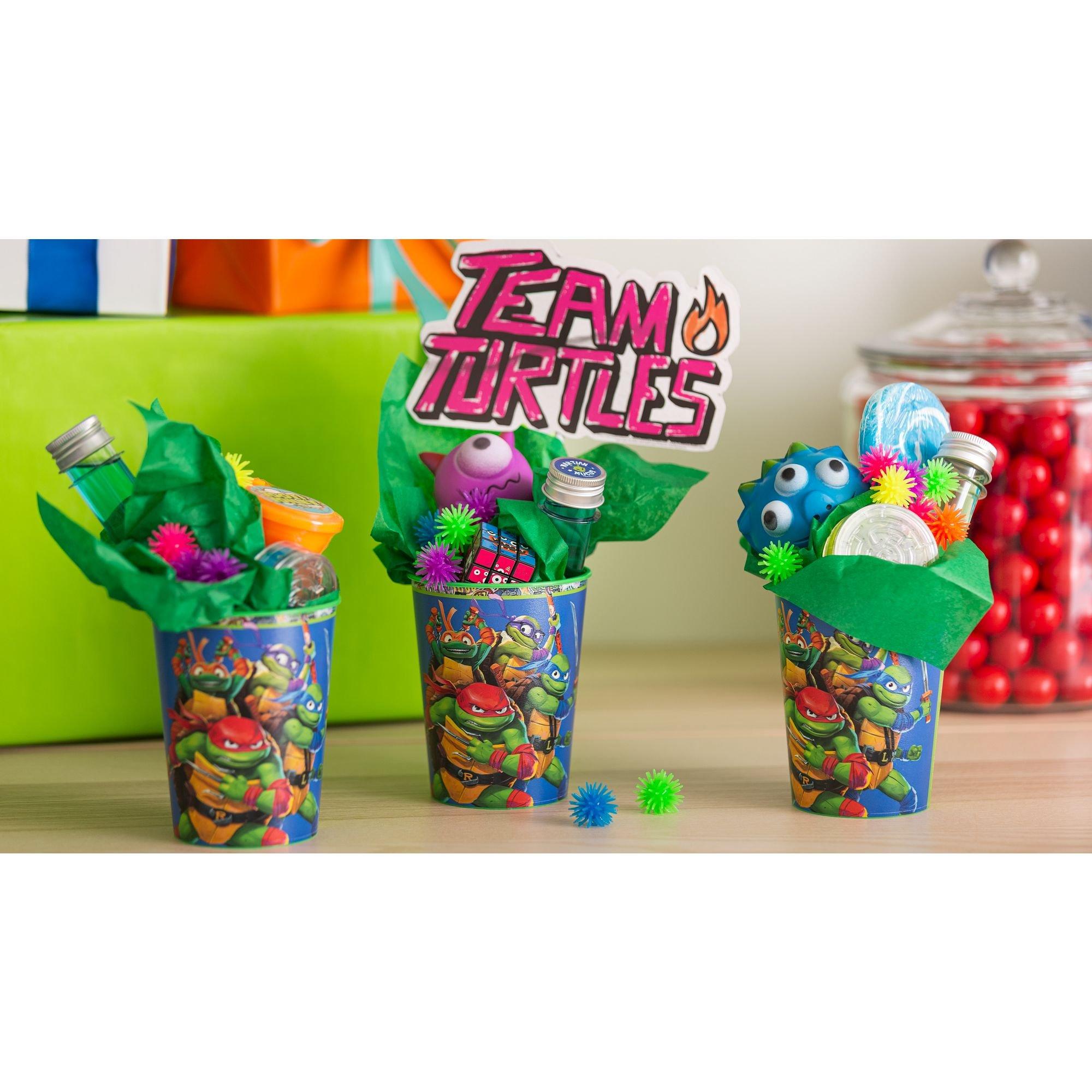 TMNT Plastic Favor Cup. 16oz - Teenage Mutant Ninja Turtles: Mutant Mayhem - Image 6