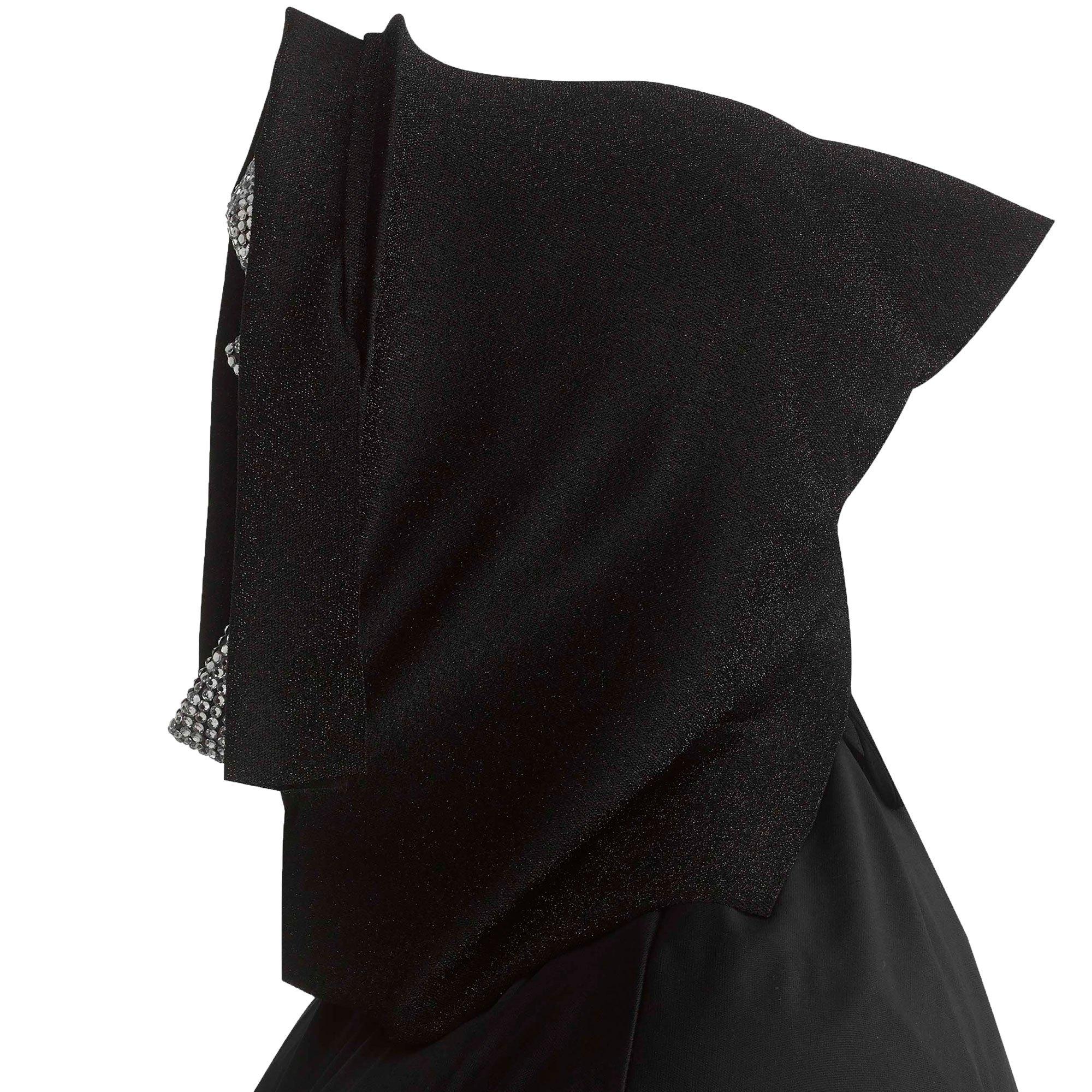 Ghostface Bling Plastic & Fabric Hooded Face Mask - Scream - Image 3