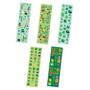 St. Patrick's Day Stickers. 10 Sheets. 175ct