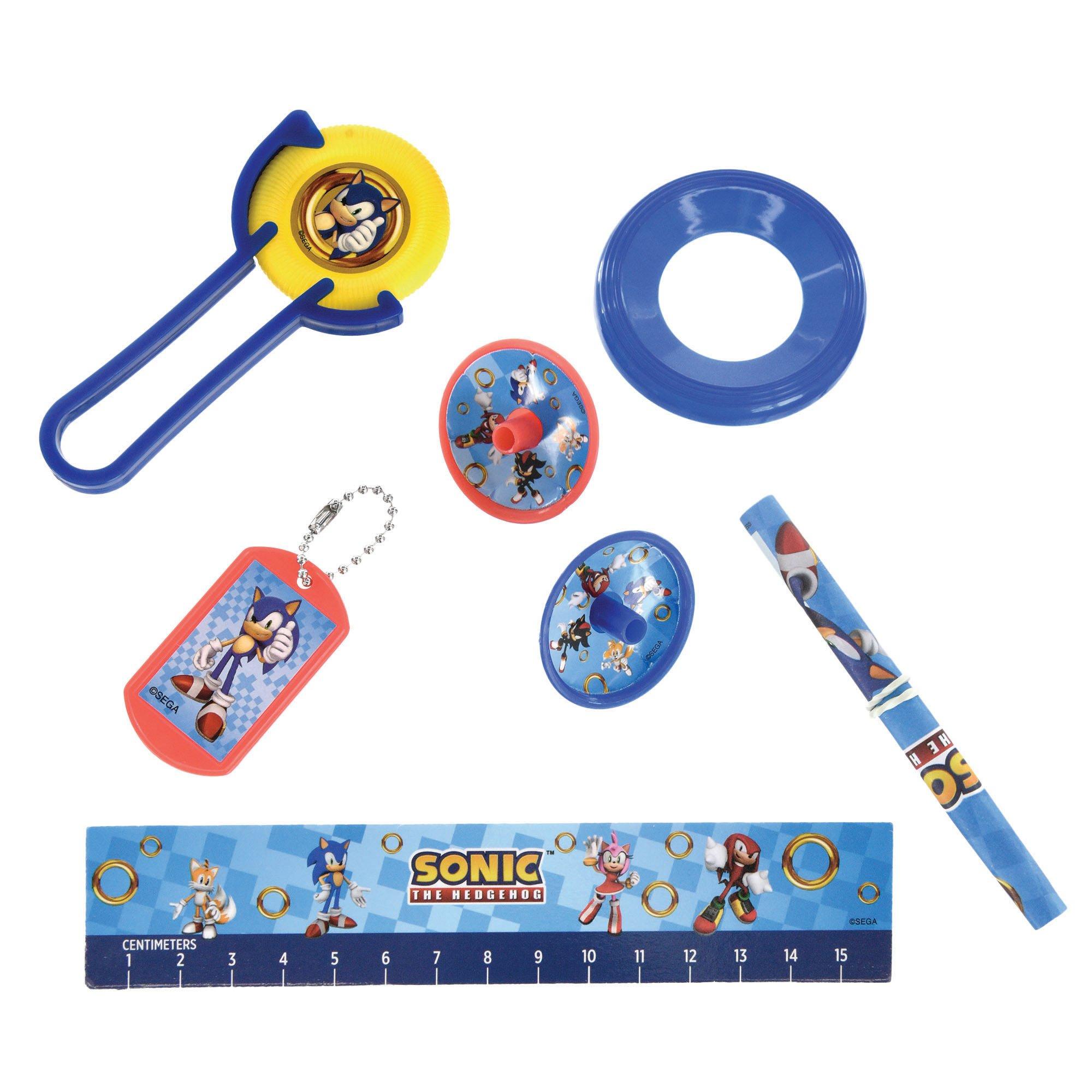 Sonic the Hedgehog Favor Pack. 48pc