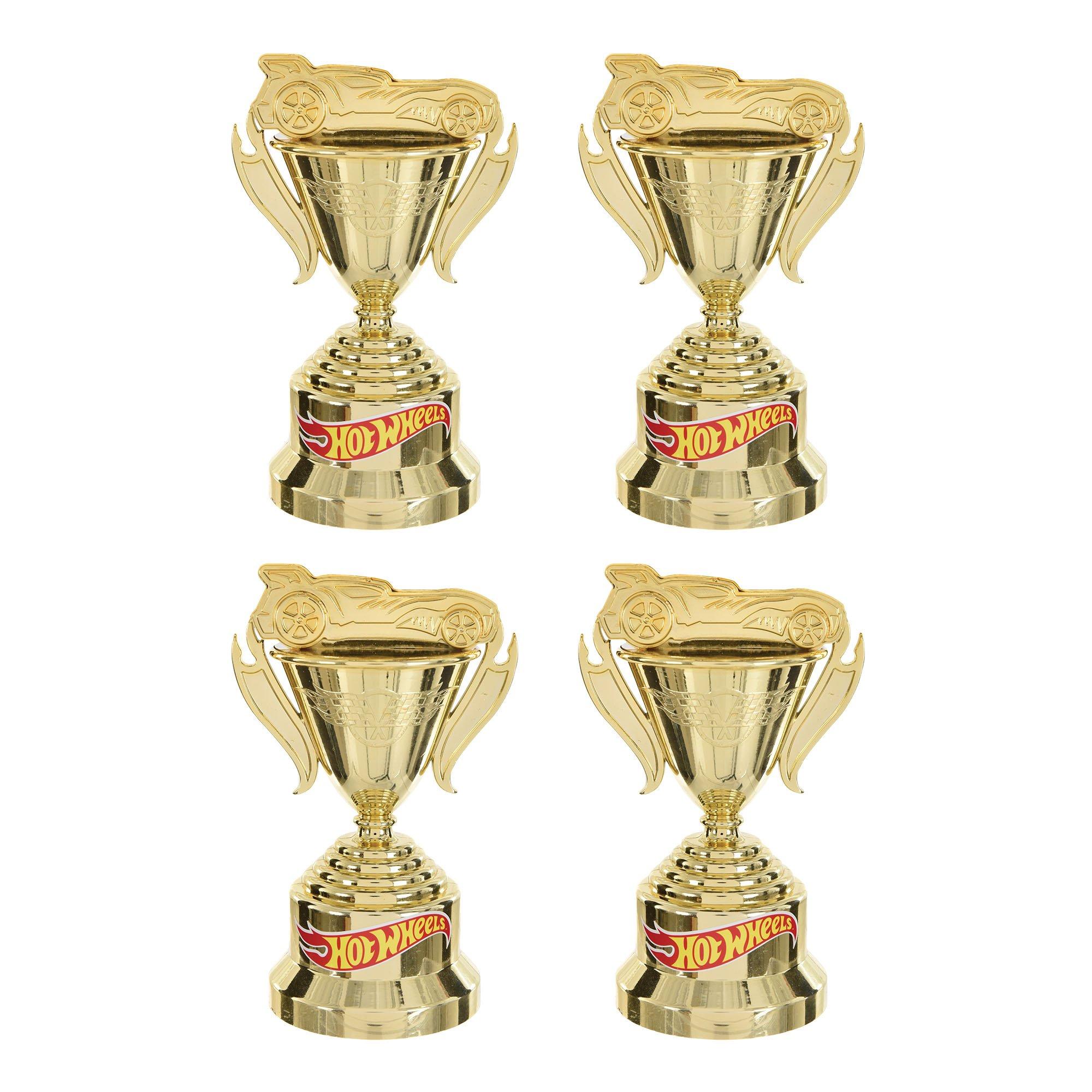 Hot Wheels Trophy Cup Party Favors. 4ct