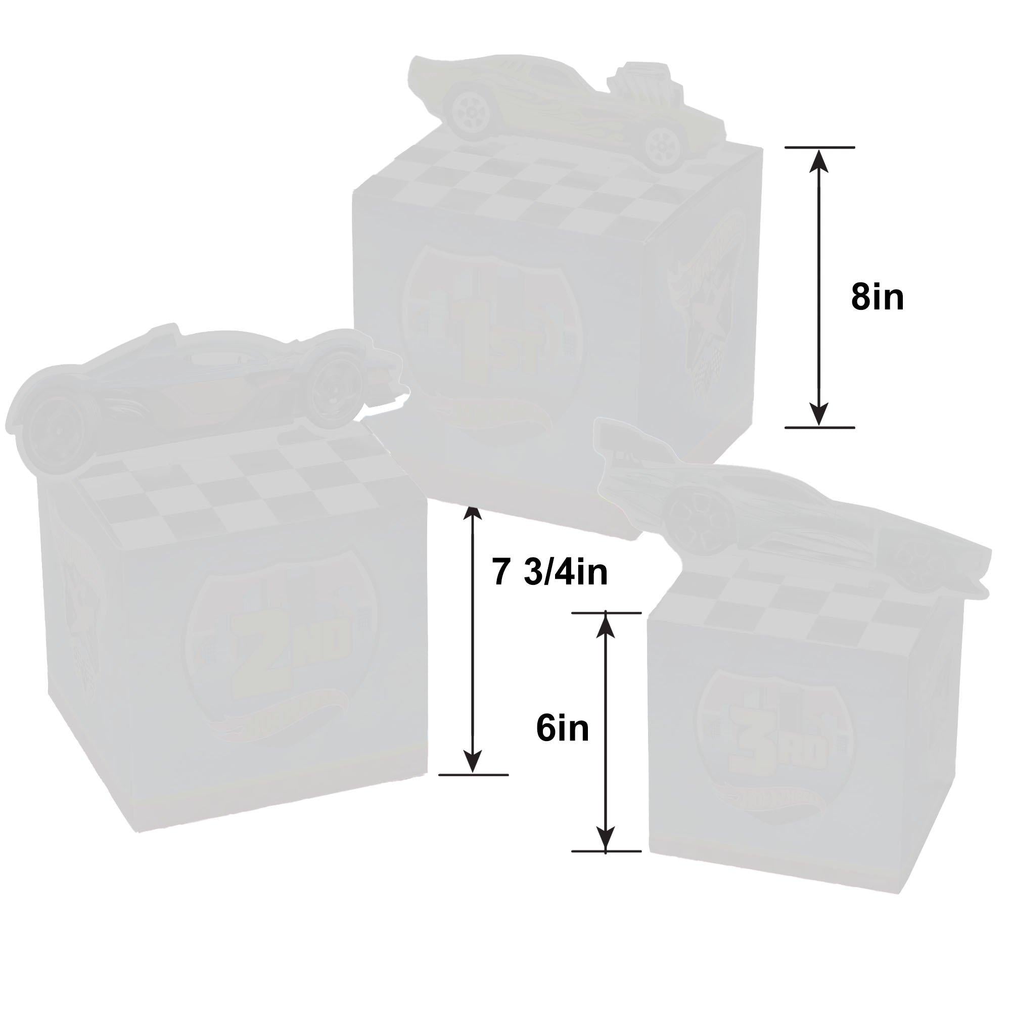 Hot Wheels Cardstock Table Decorating Kit. 4pc - Image 2