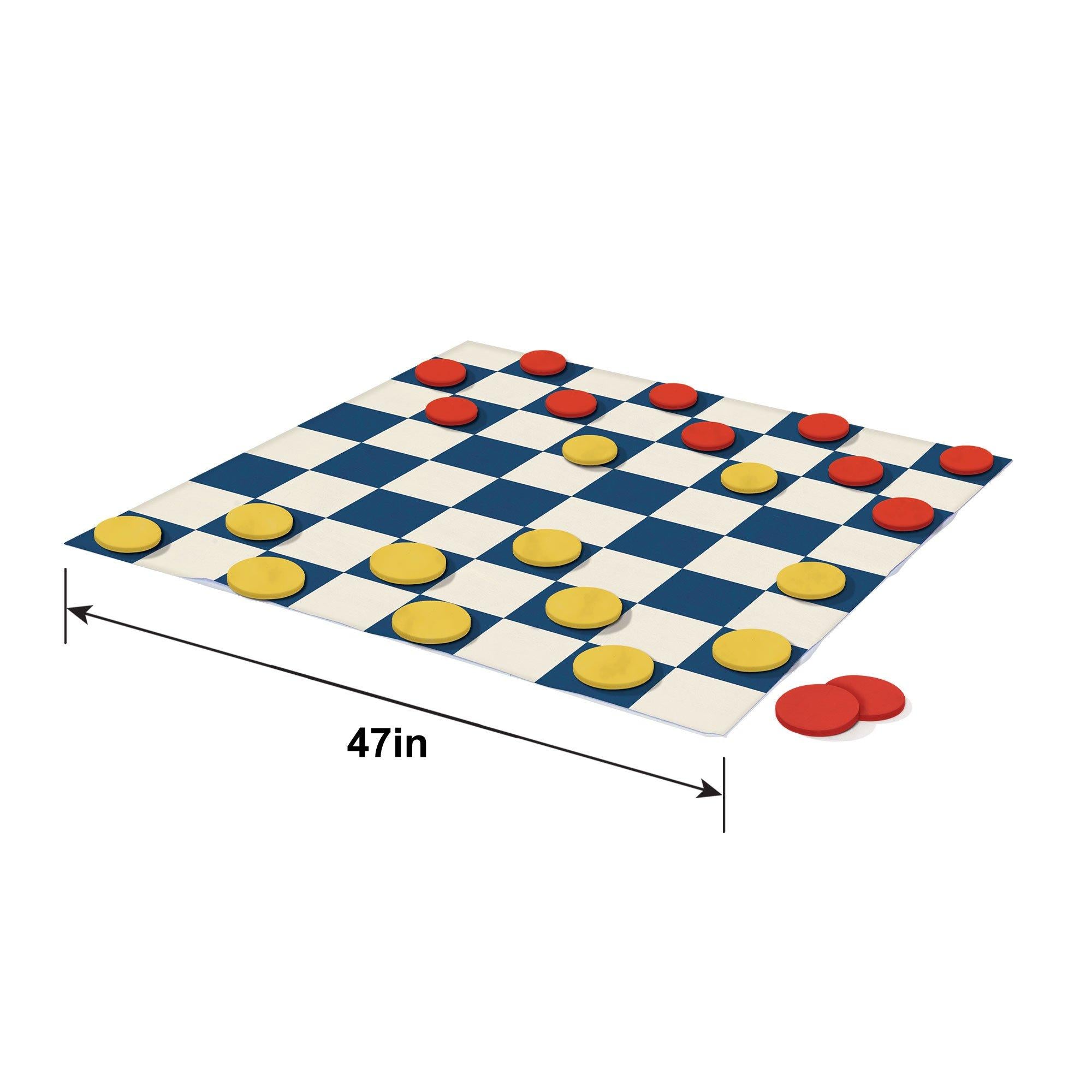 Giant Checkers Game Set. 25pc - Image 2