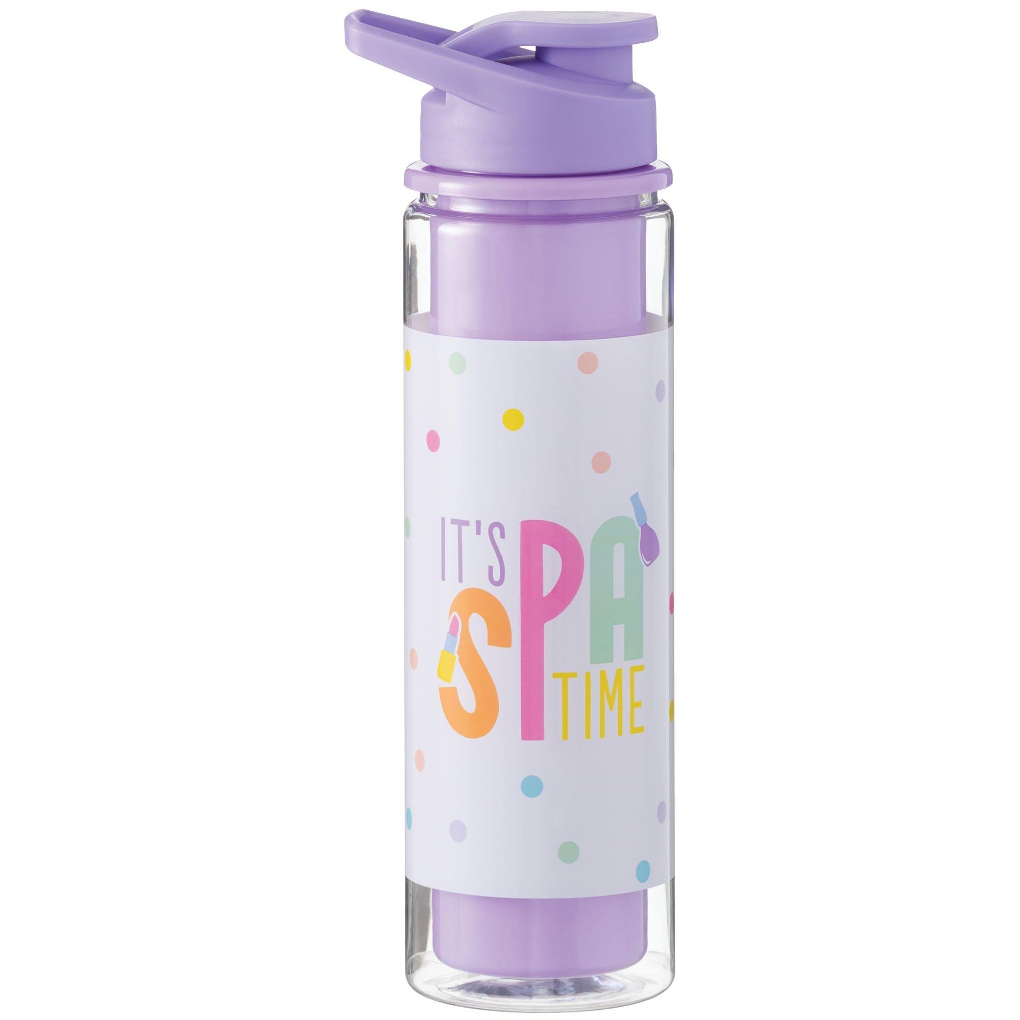 It's Spa Time Reusable Water Bottle. 23oz - Spa Party