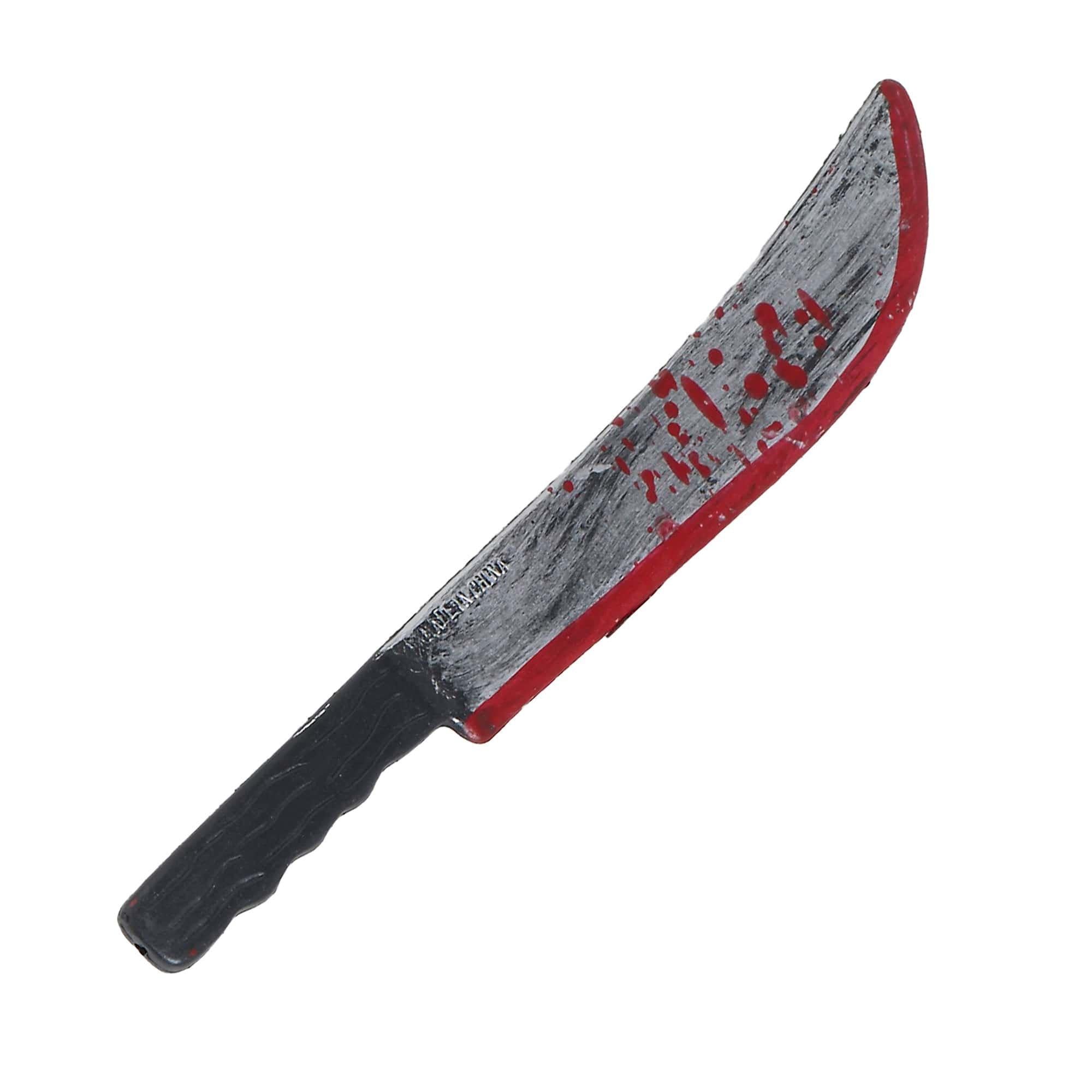 Bloody Knife Costume Prop – 11.5in Plastic Horror Accessory