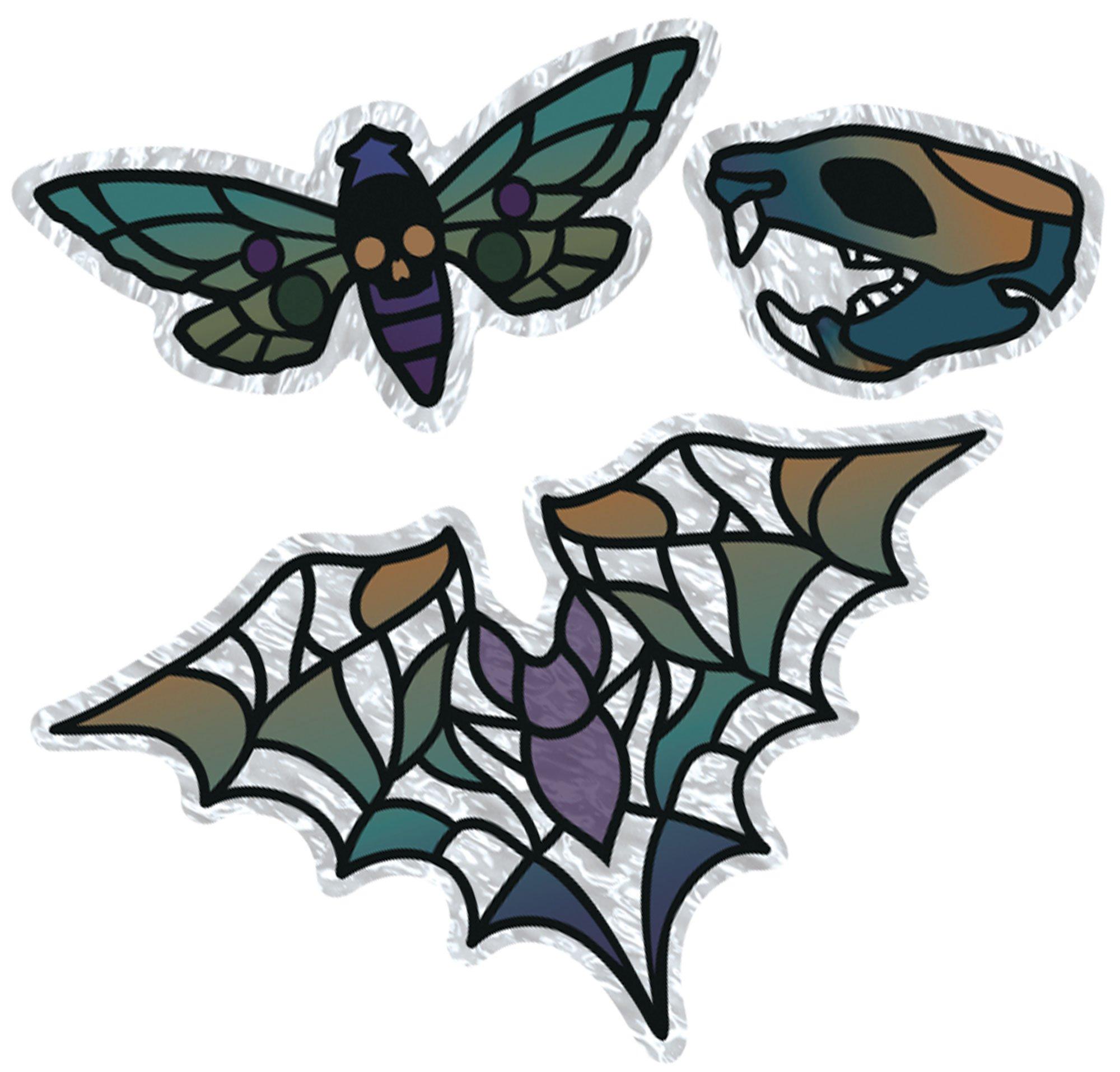 Dark Academia Vinyl Cling Decals. 10pc - Image 2