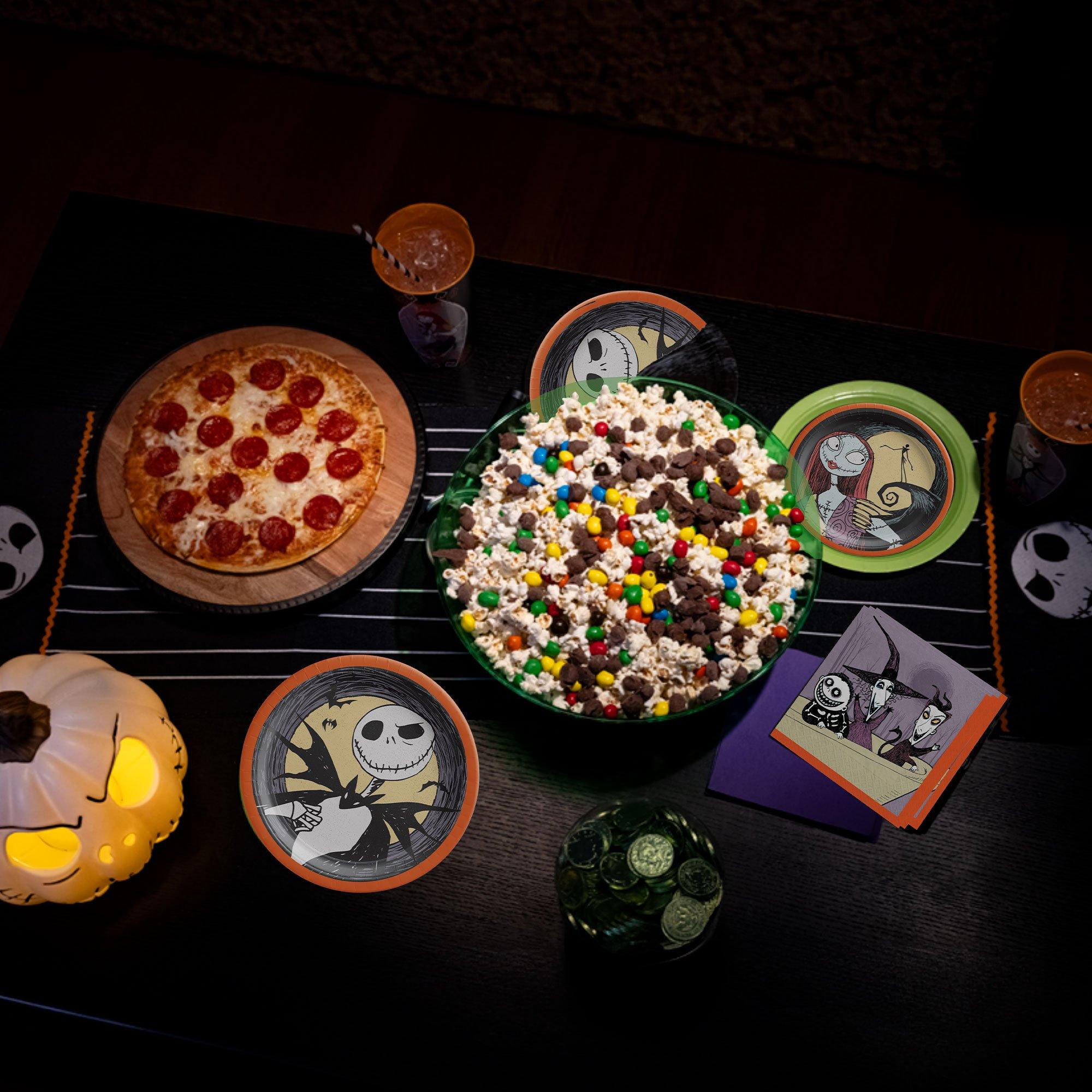 Sally & Spiral Hill Paper Dessert Plates. 6.75in. 18ct - The Nightmare Before Christmas - Image 2
