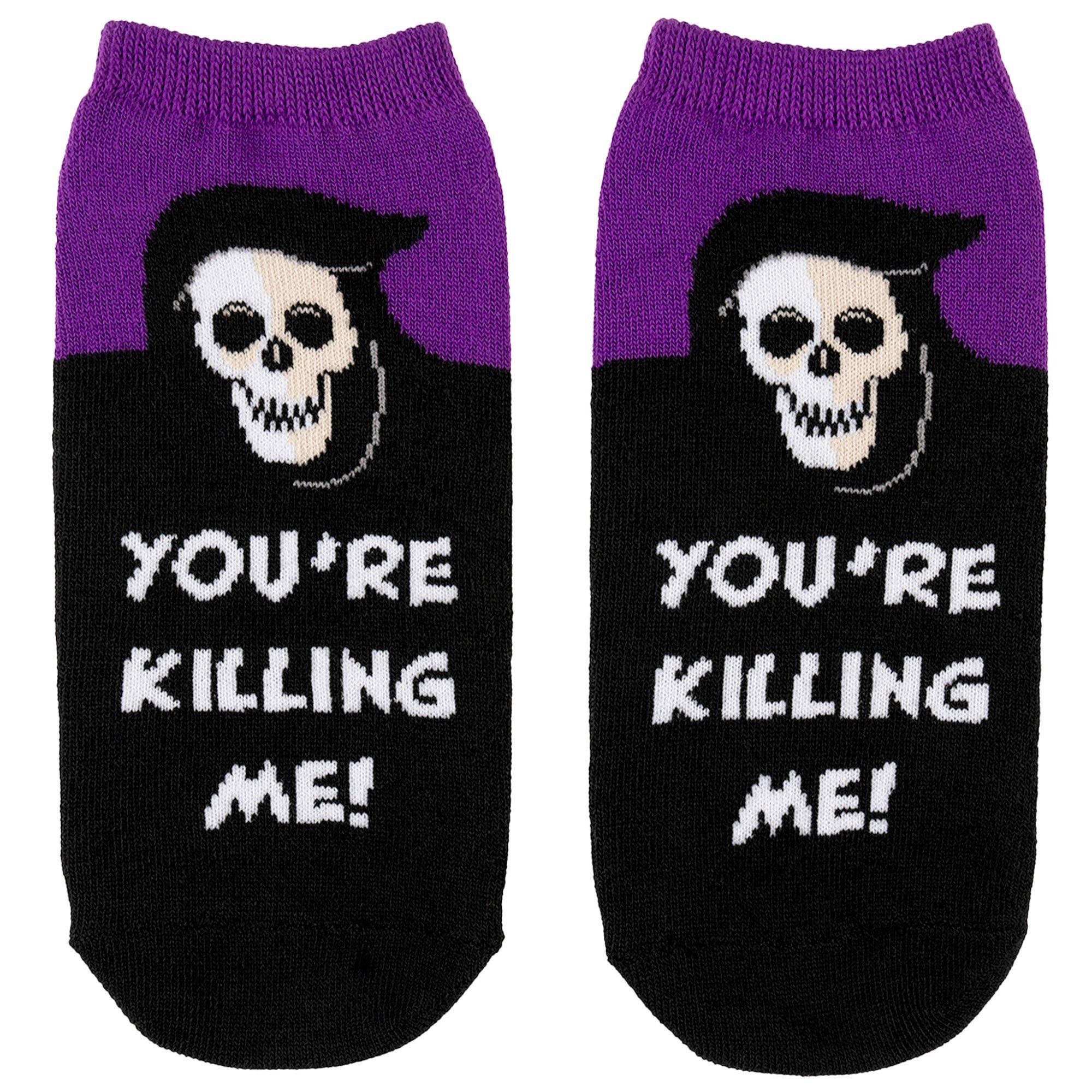You're Killing Me Halloween Ankle Socks - Image 2