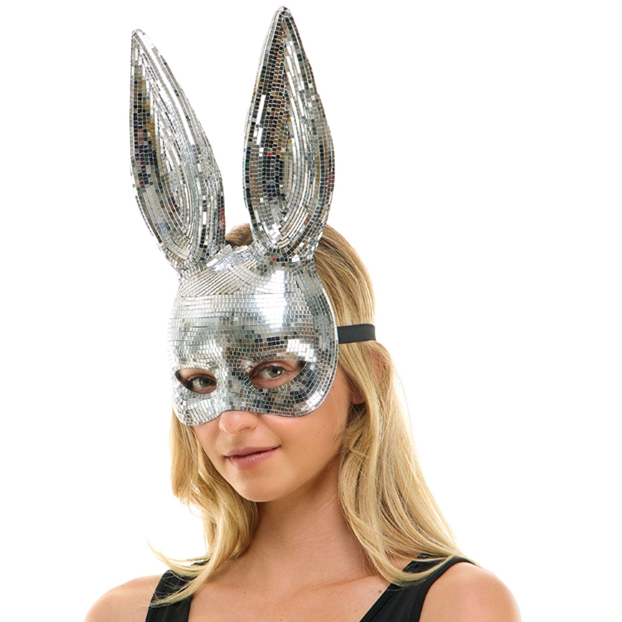 Mirrored Bunny Ears Half Mask - Image 2