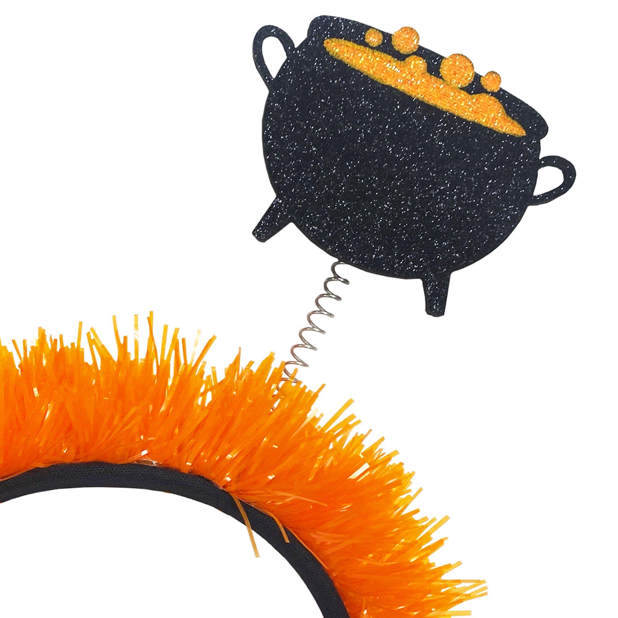 Glitter Bubbling Cauldron Halloween Head Bopper - Image 2