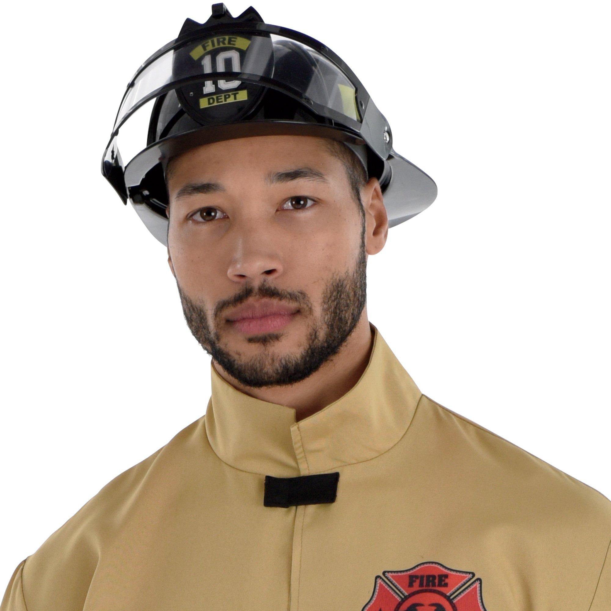 Black Firefighter Helmet - Child - Image 8
