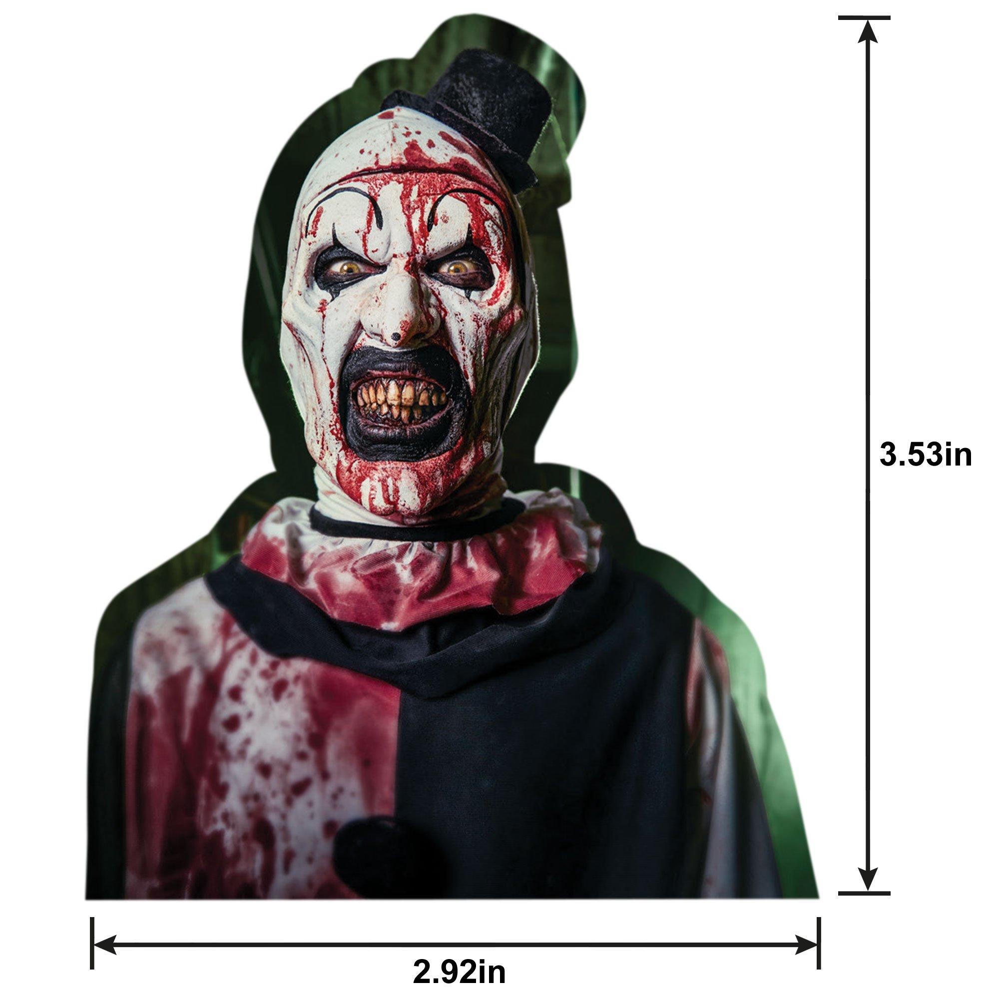 Art the Clown Sticker. 2.9in x 3.5in - Terrifier - Image 3
