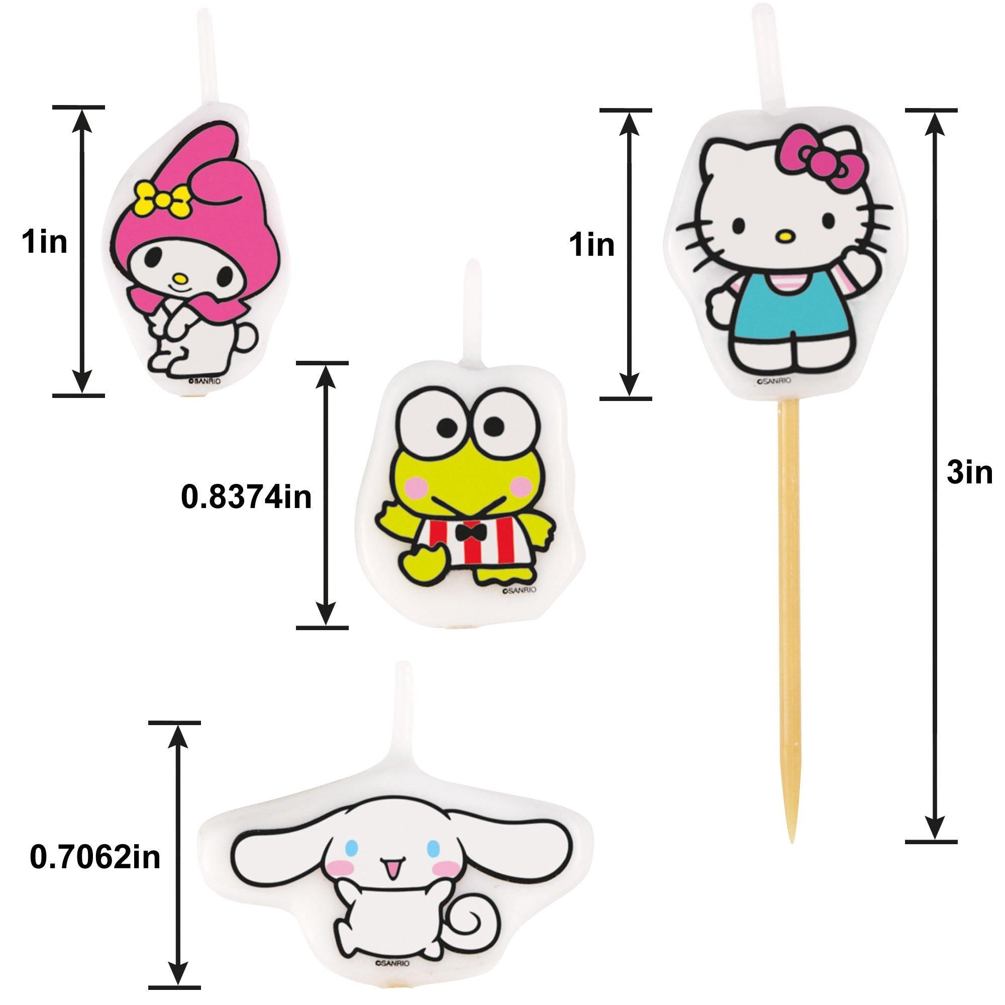 Hello Kitty and Friends Candle Pick Set. 4pc - Sanrio - Image 5