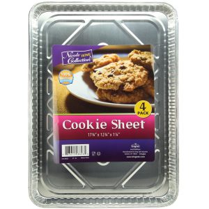 Reusable Aluminum Cookie Sheets. 17.75in x 12.75in. 4ct