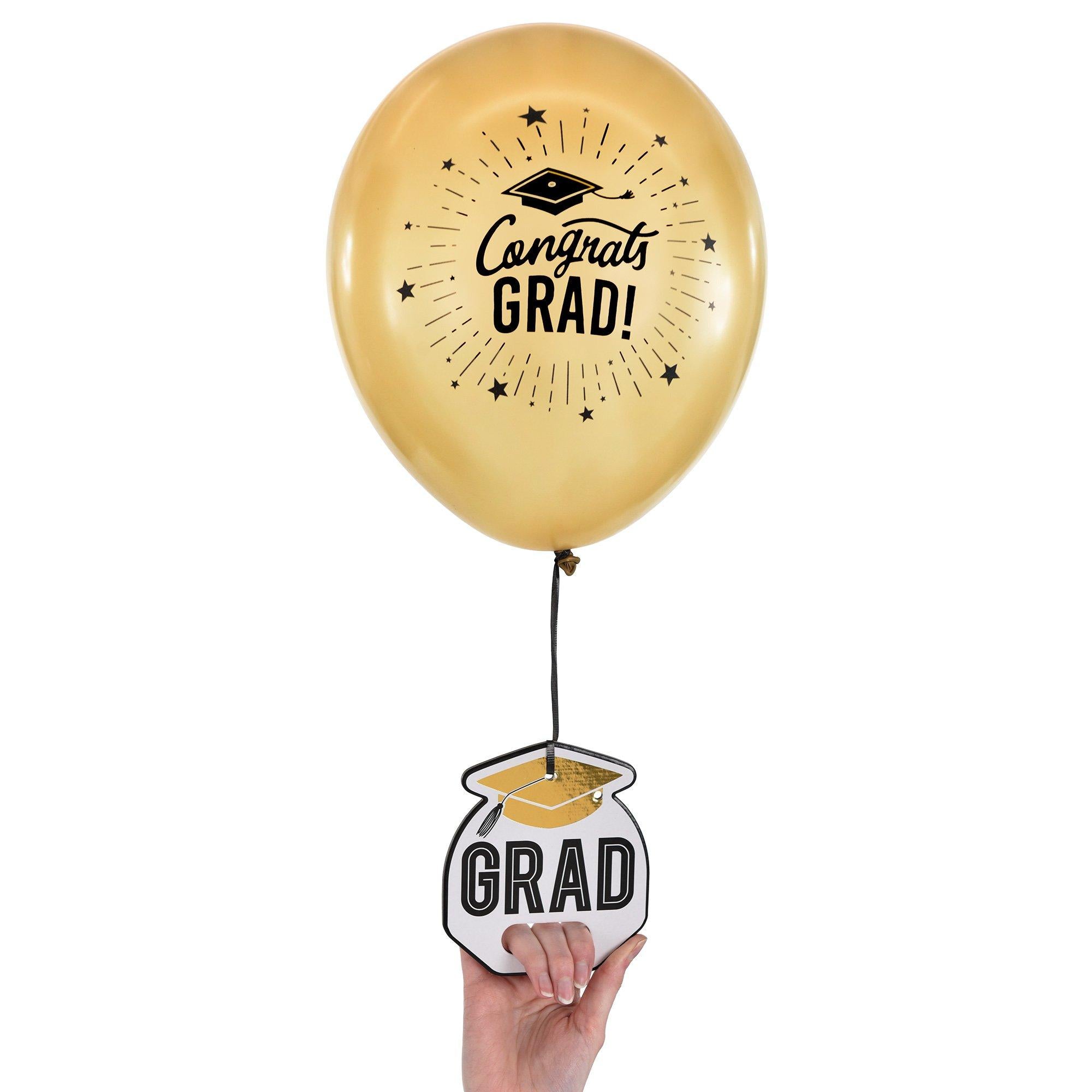 Grad 3-Pack Balloon Holder. 7.5 x 5.4 x 1.5