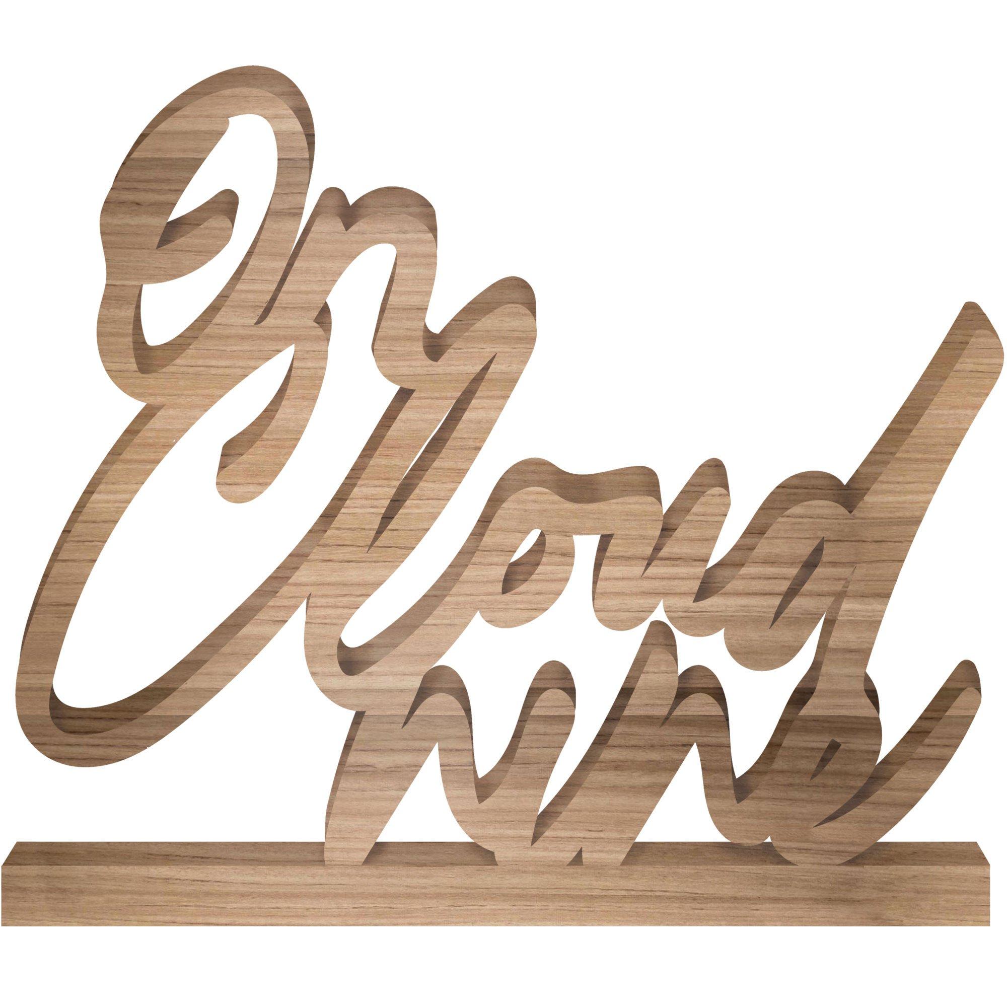 On Cloud Nine MDF Table Sign. 10in x 8.3in - Over the Moon - Image 2
