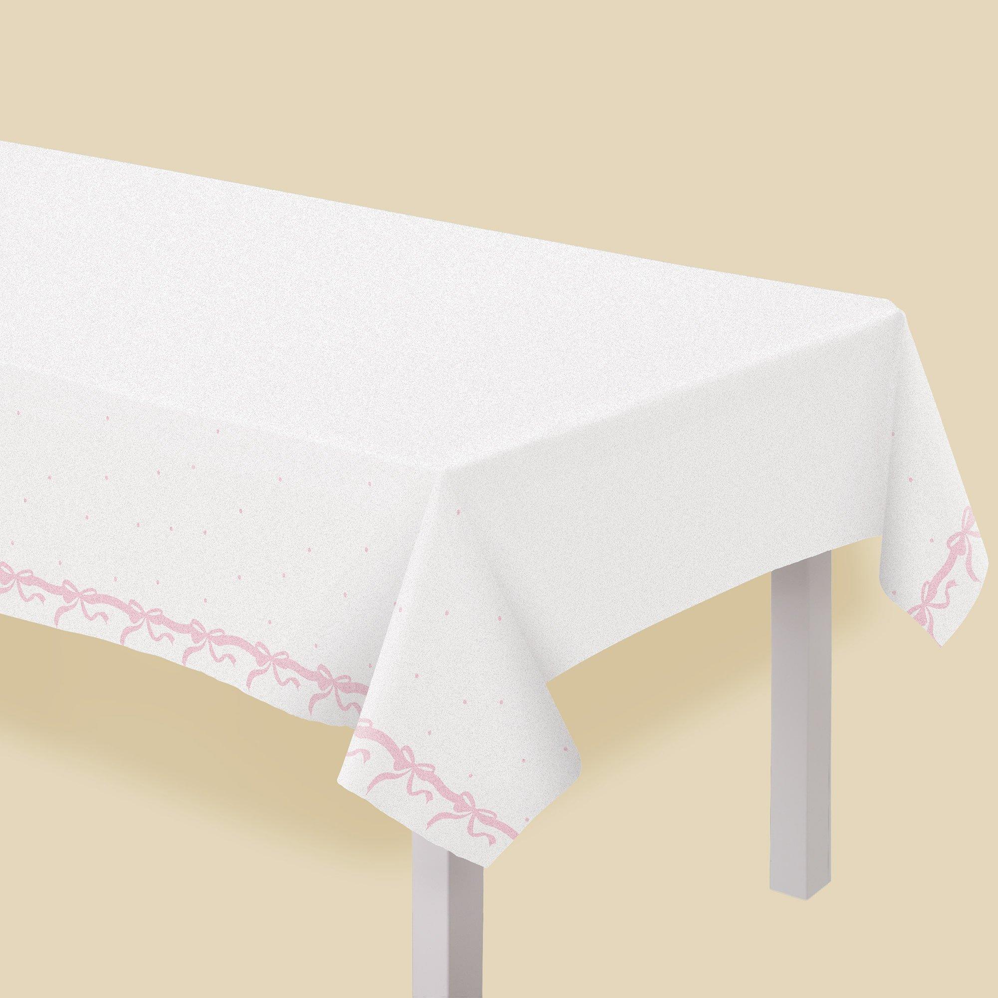 Tie the Knot Airlaid Tablecover. 54in x 102in