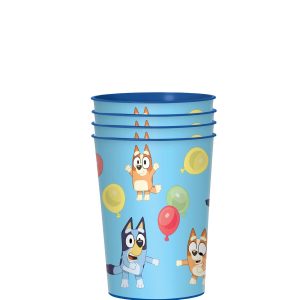 Bluey Favor Cups. 16oz - 4ct