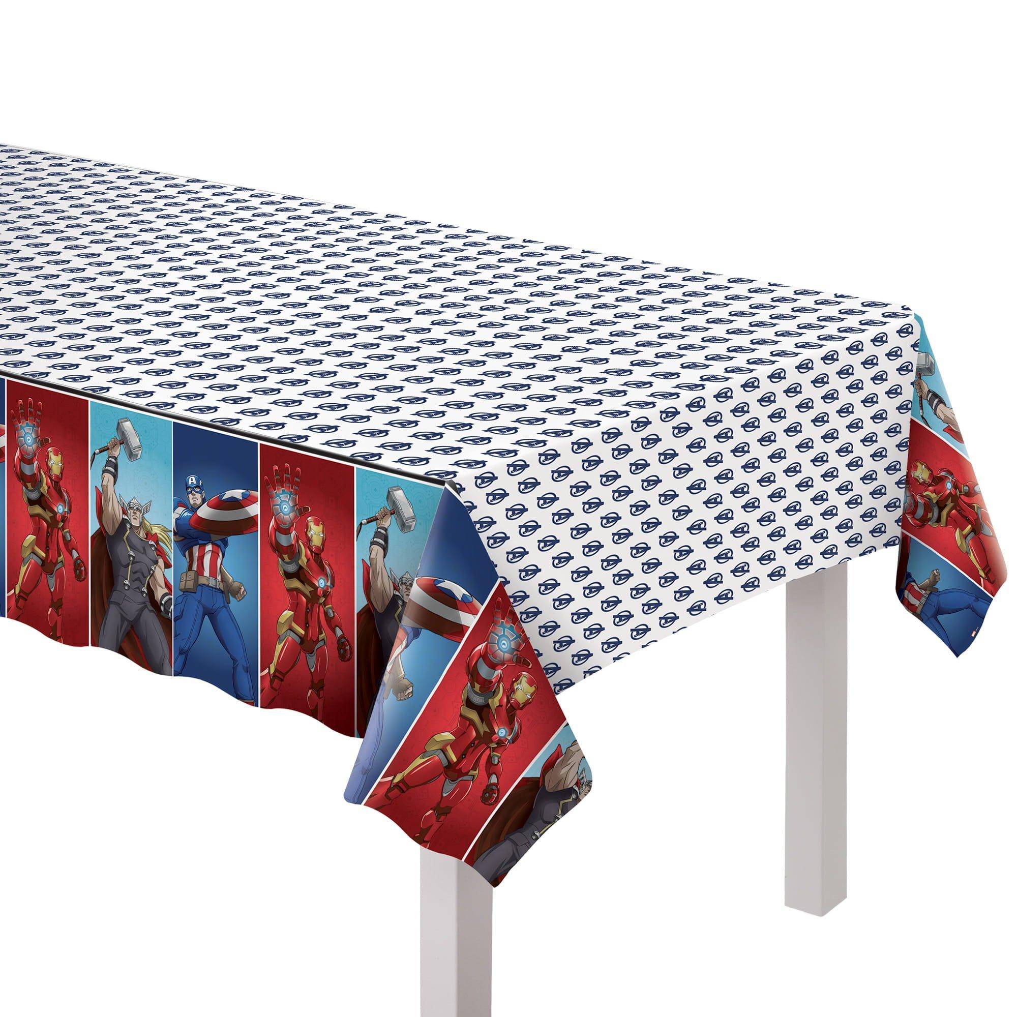 Marvel's Avengers Plastic Table Cover. 54in x 96in