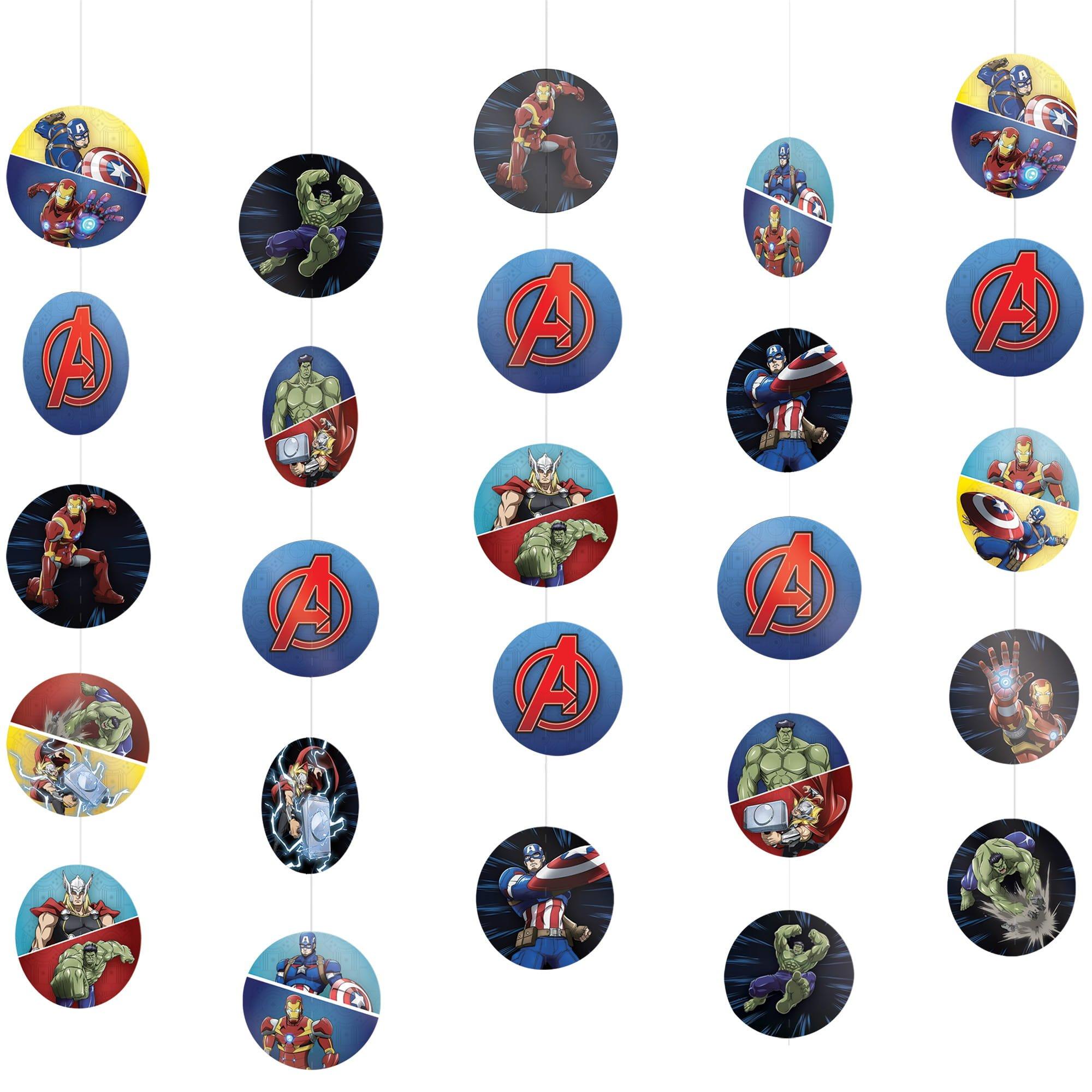 Marvel's Avengers Hanging Decorations. 5pc