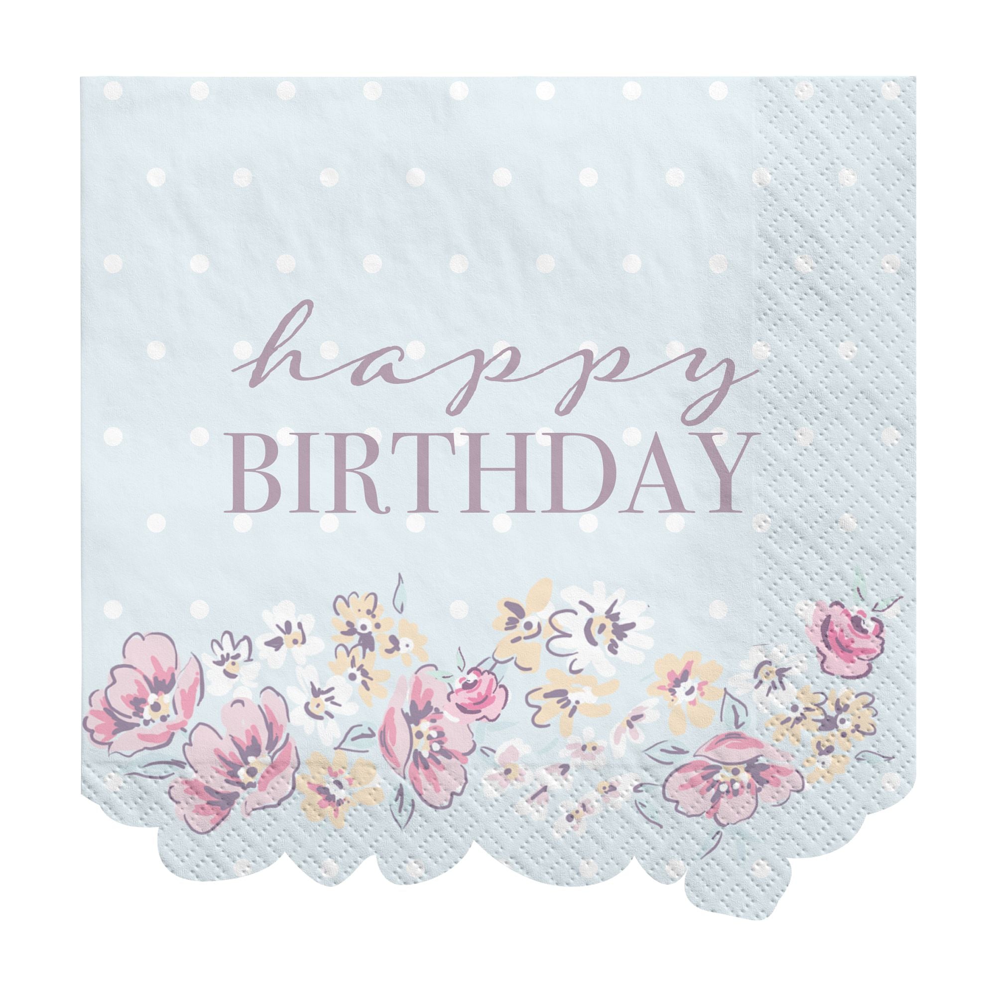 Ribbon and Rose Napkins. 16ct. Assorted Options - Image 2