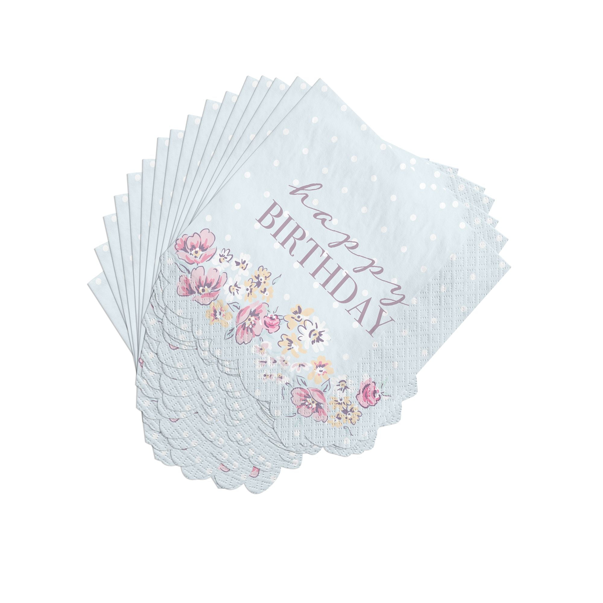 Ribbon and Rose Napkins. 16ct. Assorted Options - Image 4