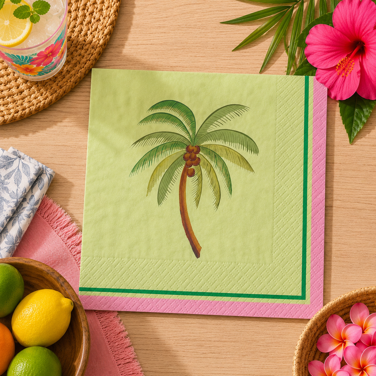 Royal Palm Lunch Napkins. 16ct