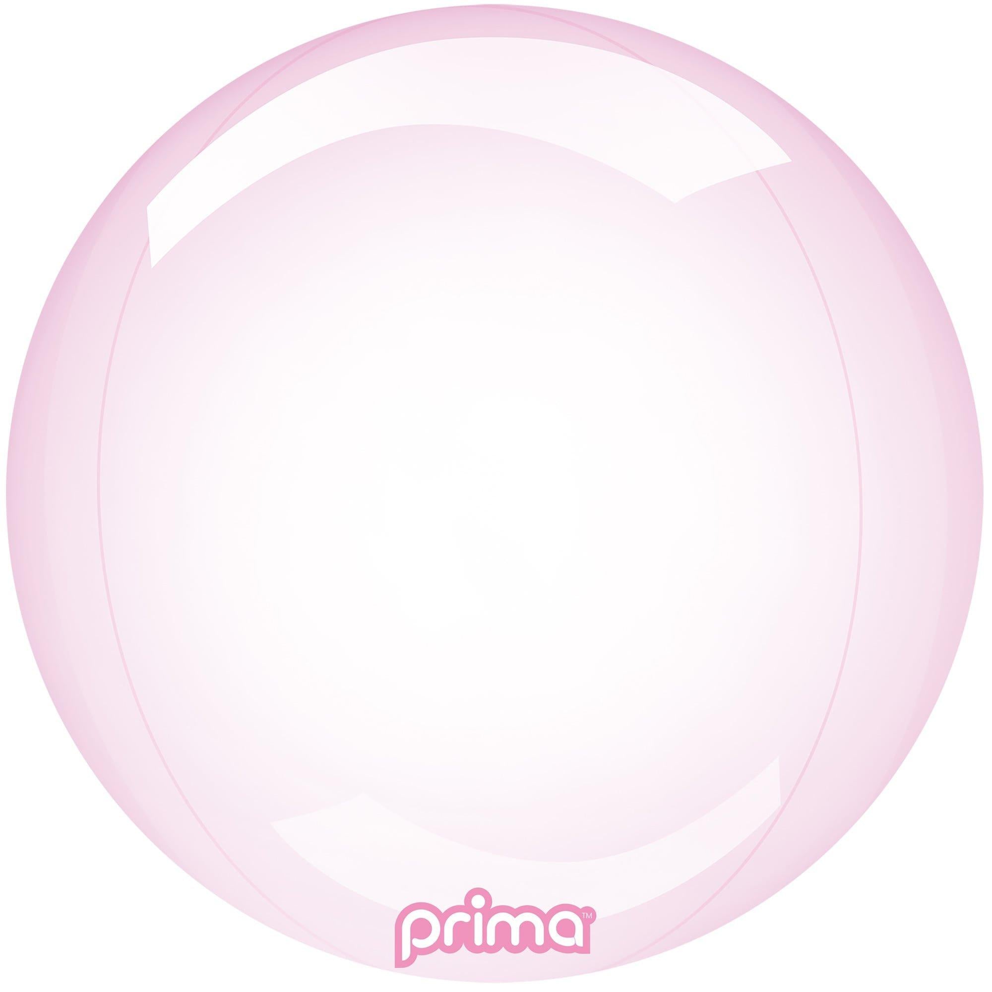 Clear Pastel Plastic Balloon. 18in - Crystal Clearz™. Assorted Colors - Image 2