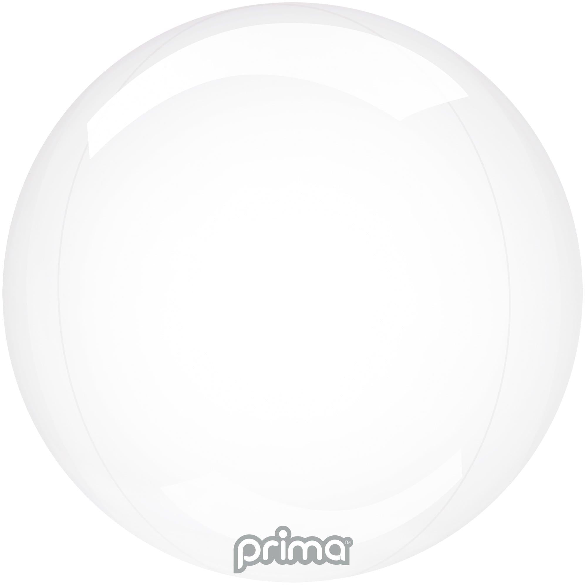 Clear Pastel Plastic Balloon. 18in - Crystal Clearz™. Assorted Colors - Image 3