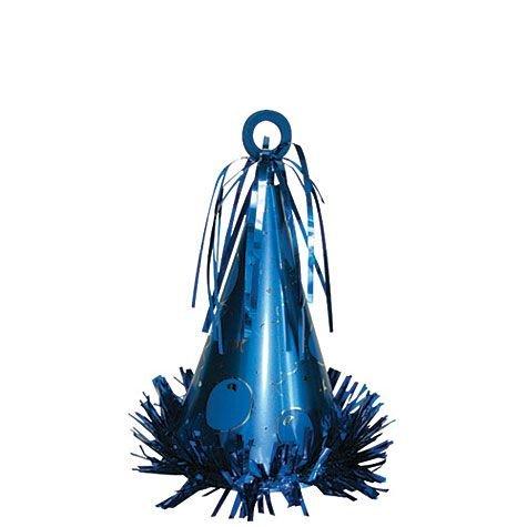 Party Hat Balloon Weight. 6oz. Assorted Colors - Image 12