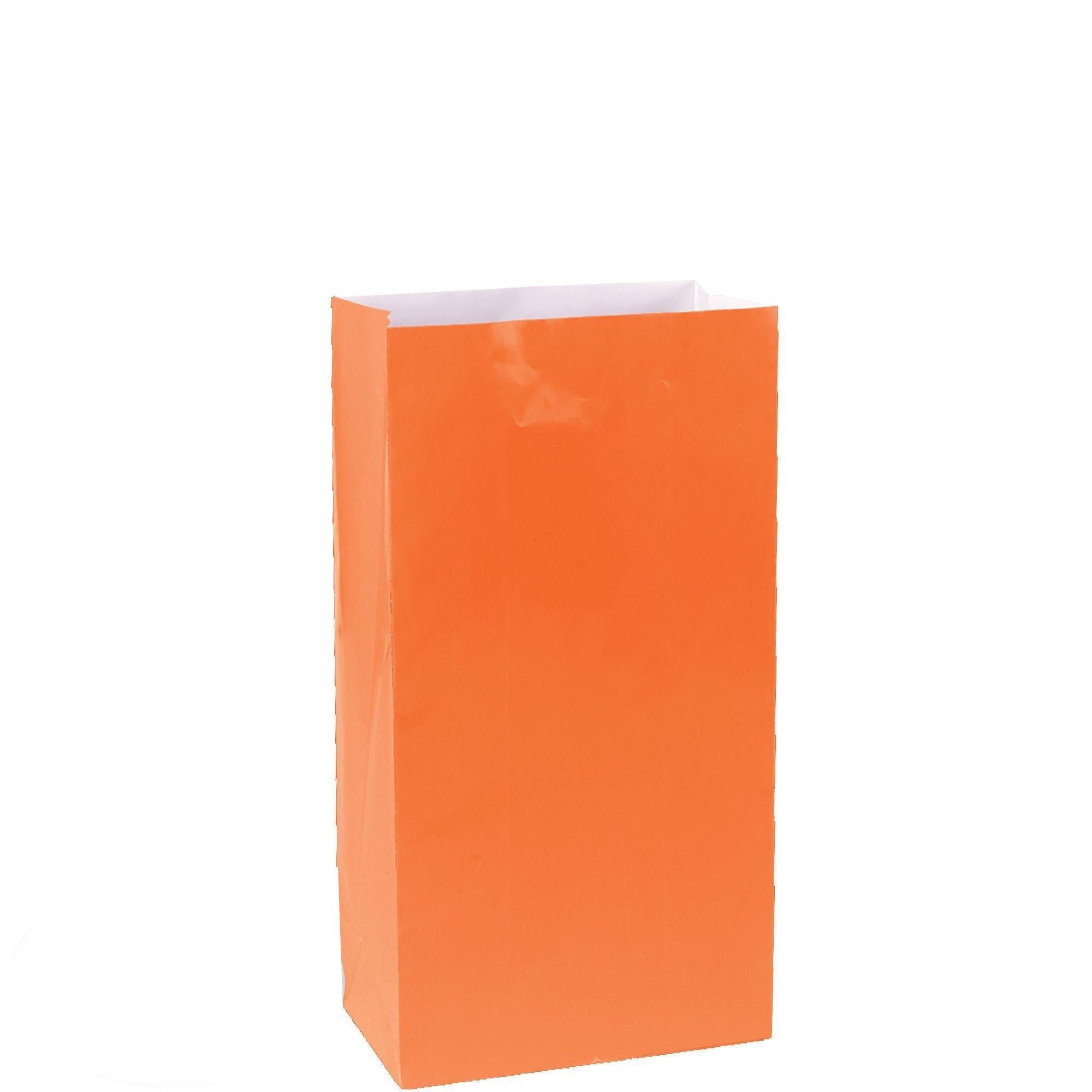Medium Paper Treat Bags. 12ct. Assorted Colors - Image 7