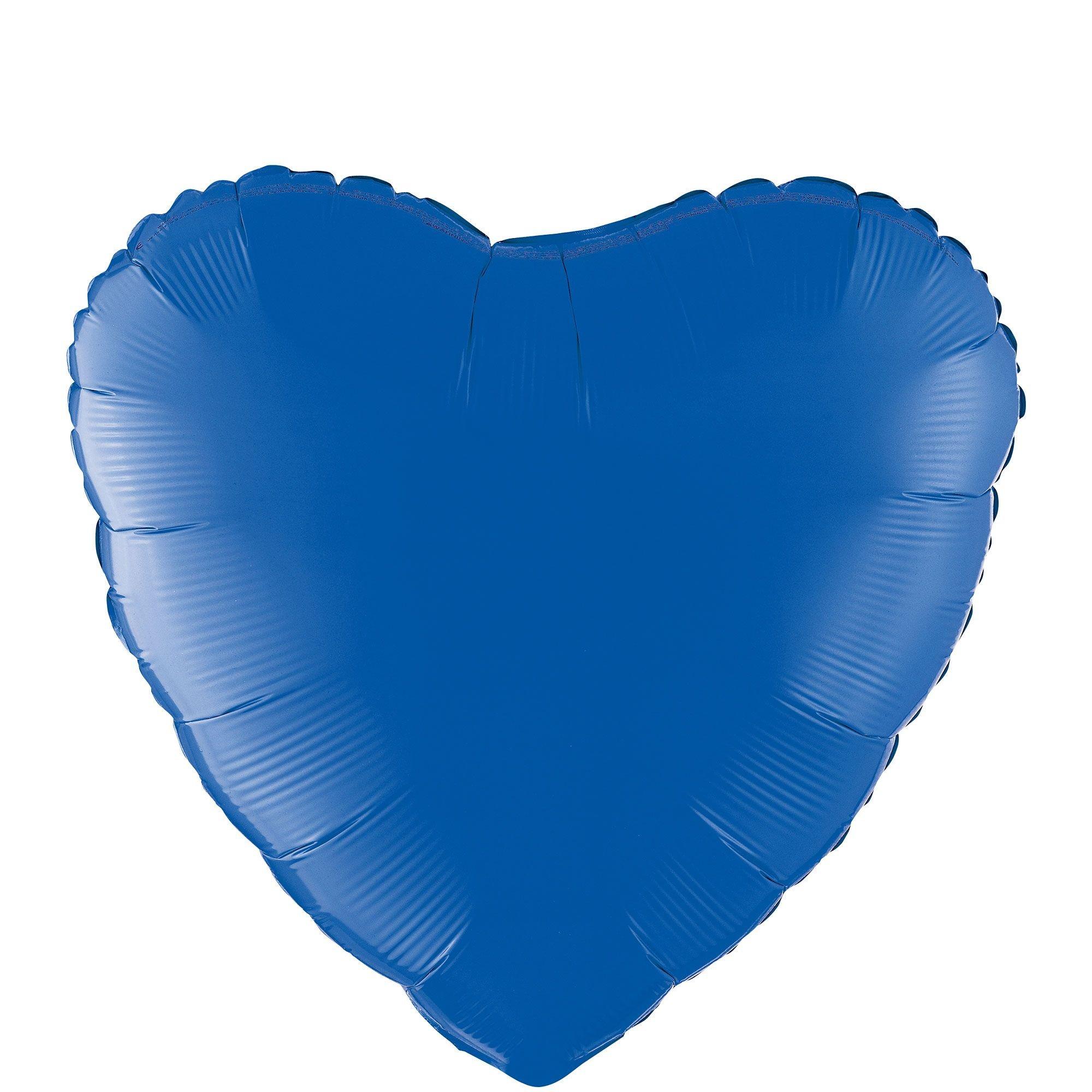 Heart Balloon. 17in. Assorted Colors - Image 13