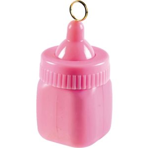 Baby Bottle Balloon Weight. 6oz. Assorted Colors