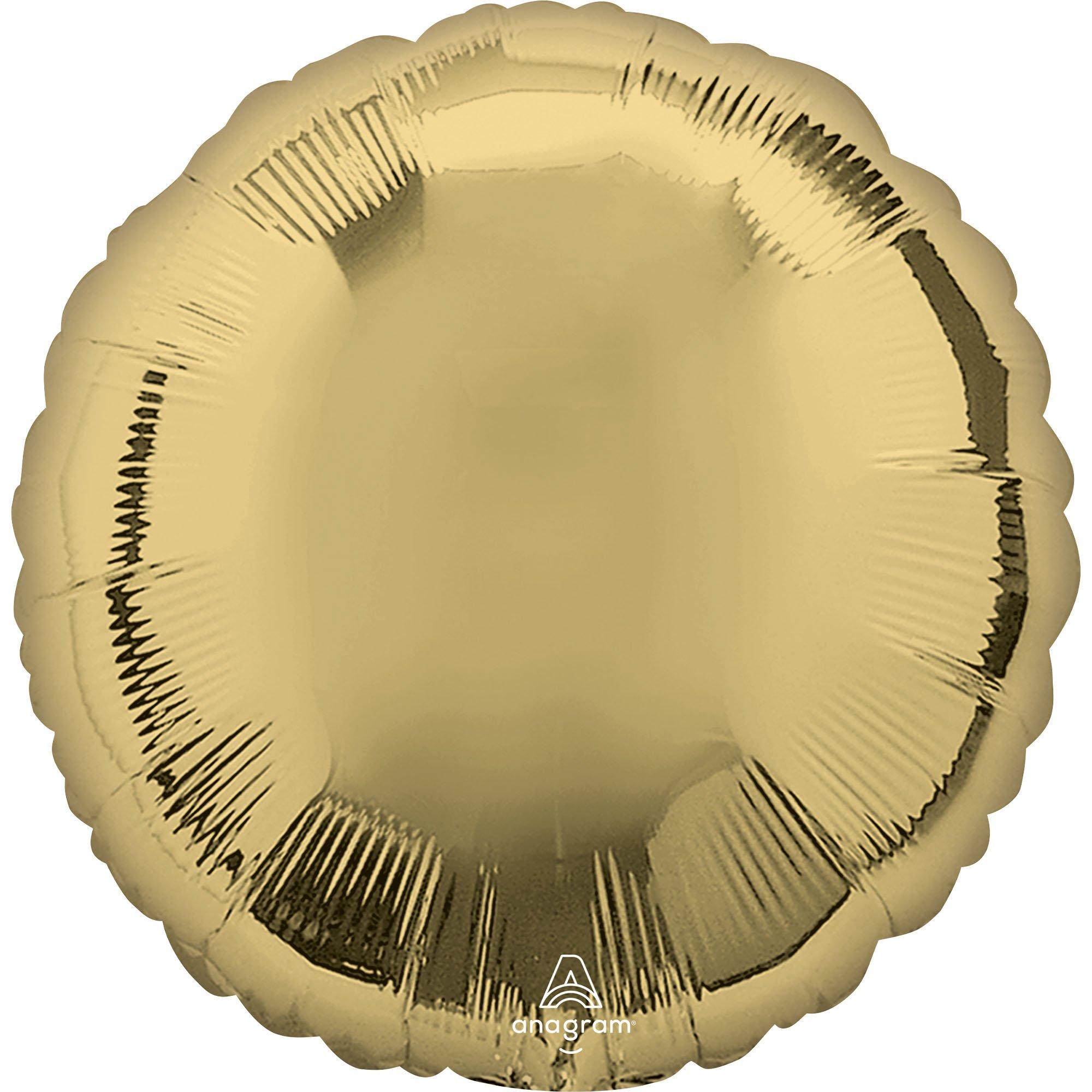Round Balloon. 17in. Assorted Colors