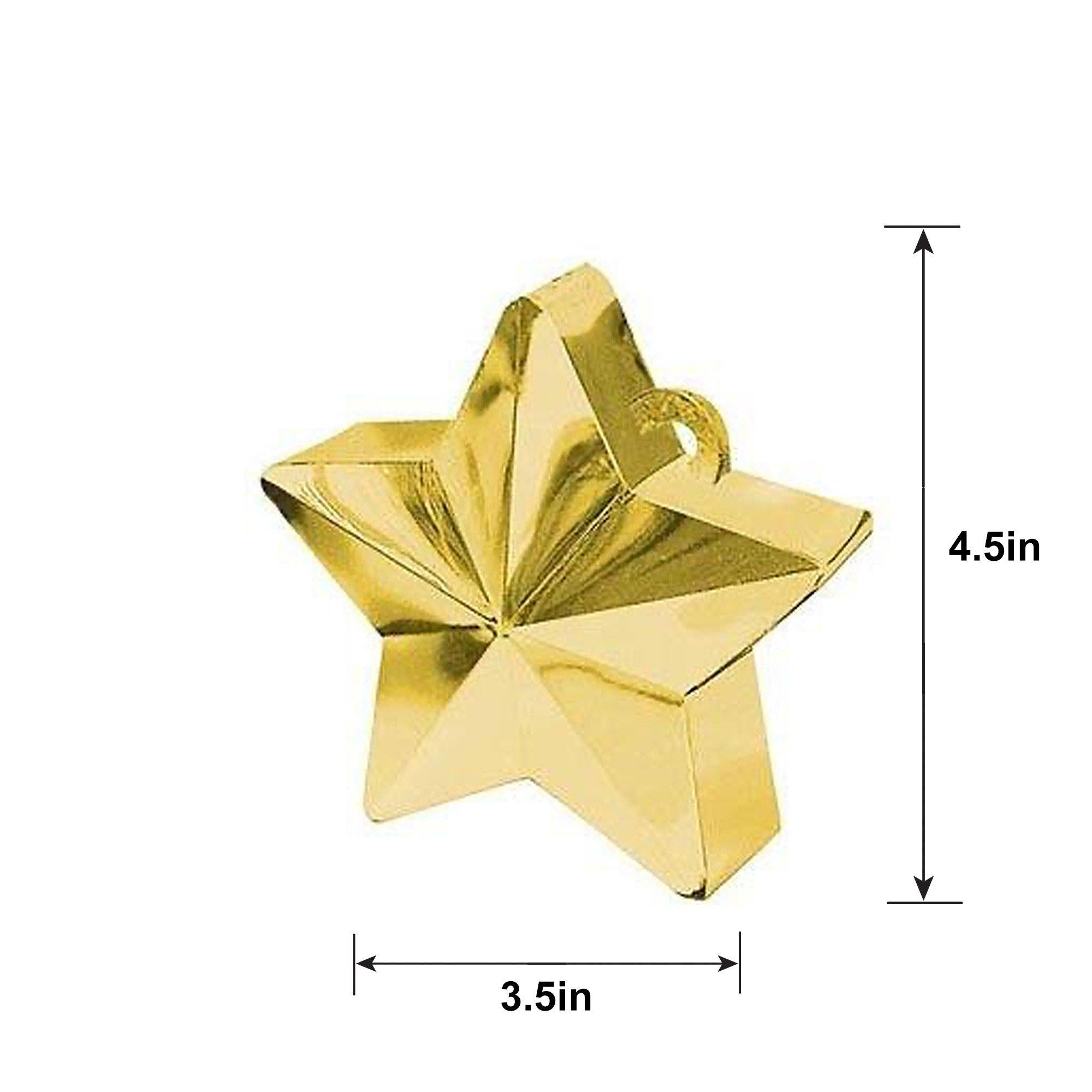 Star Balloon Weight. 6oz. Assorted Colors - Image 6