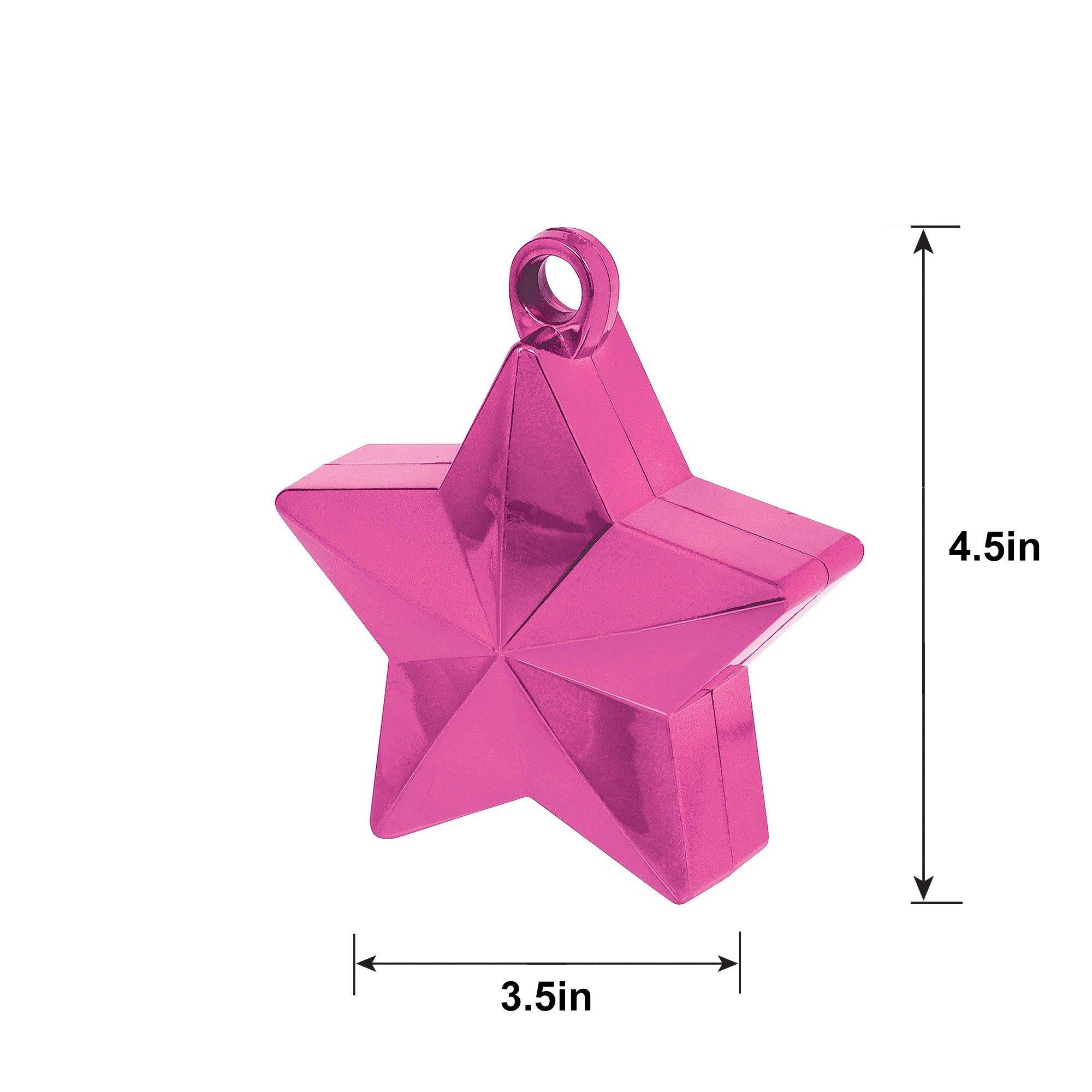 Star Balloon Weight. 6oz. Assorted Colors - Image 8