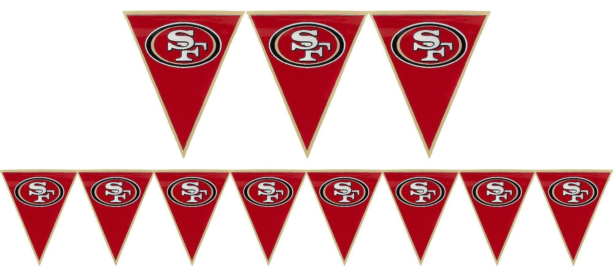 NFL Pennant Banner. Multiple Team
