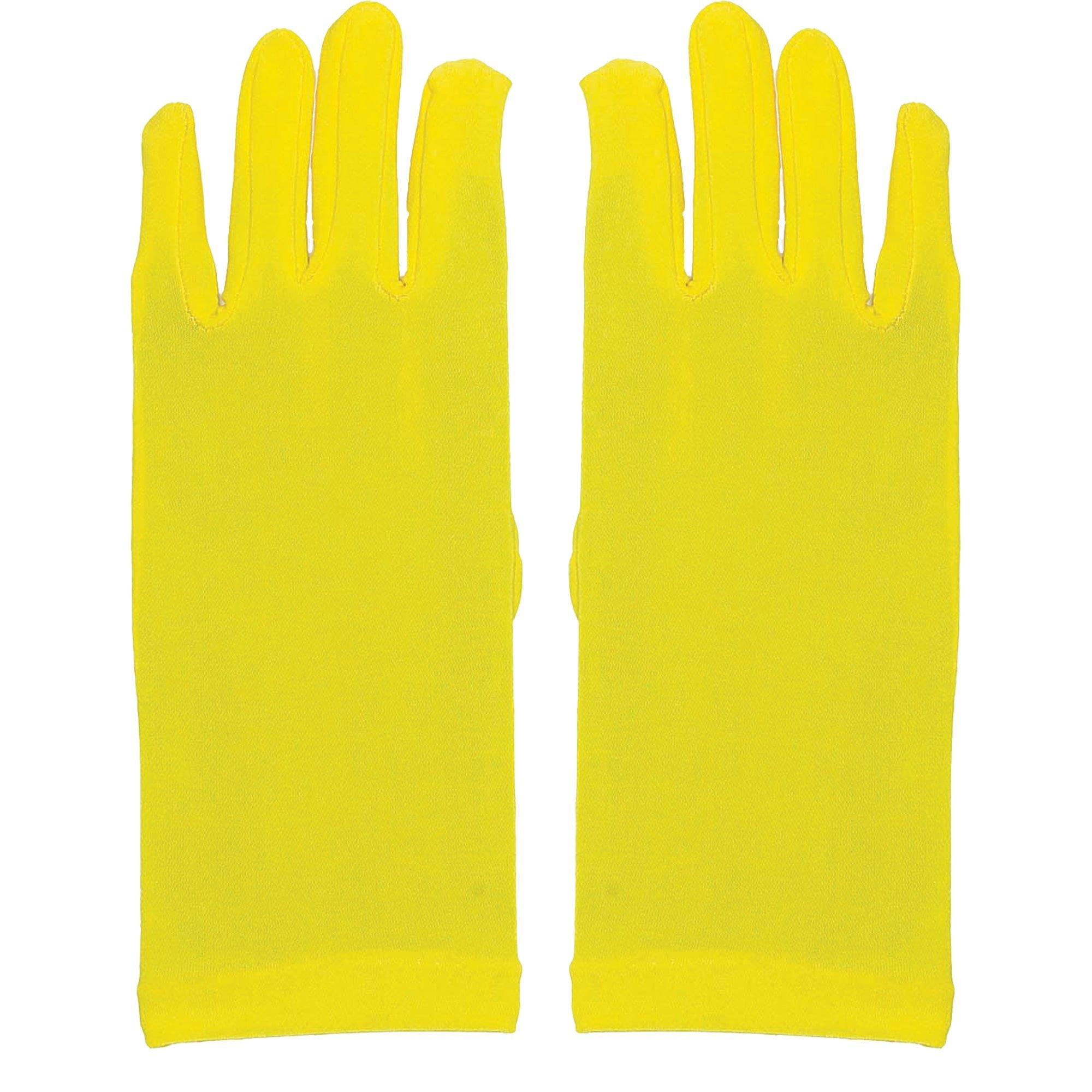 Adult Short Costume Dress Gloves. Assorted Colors - Image 15