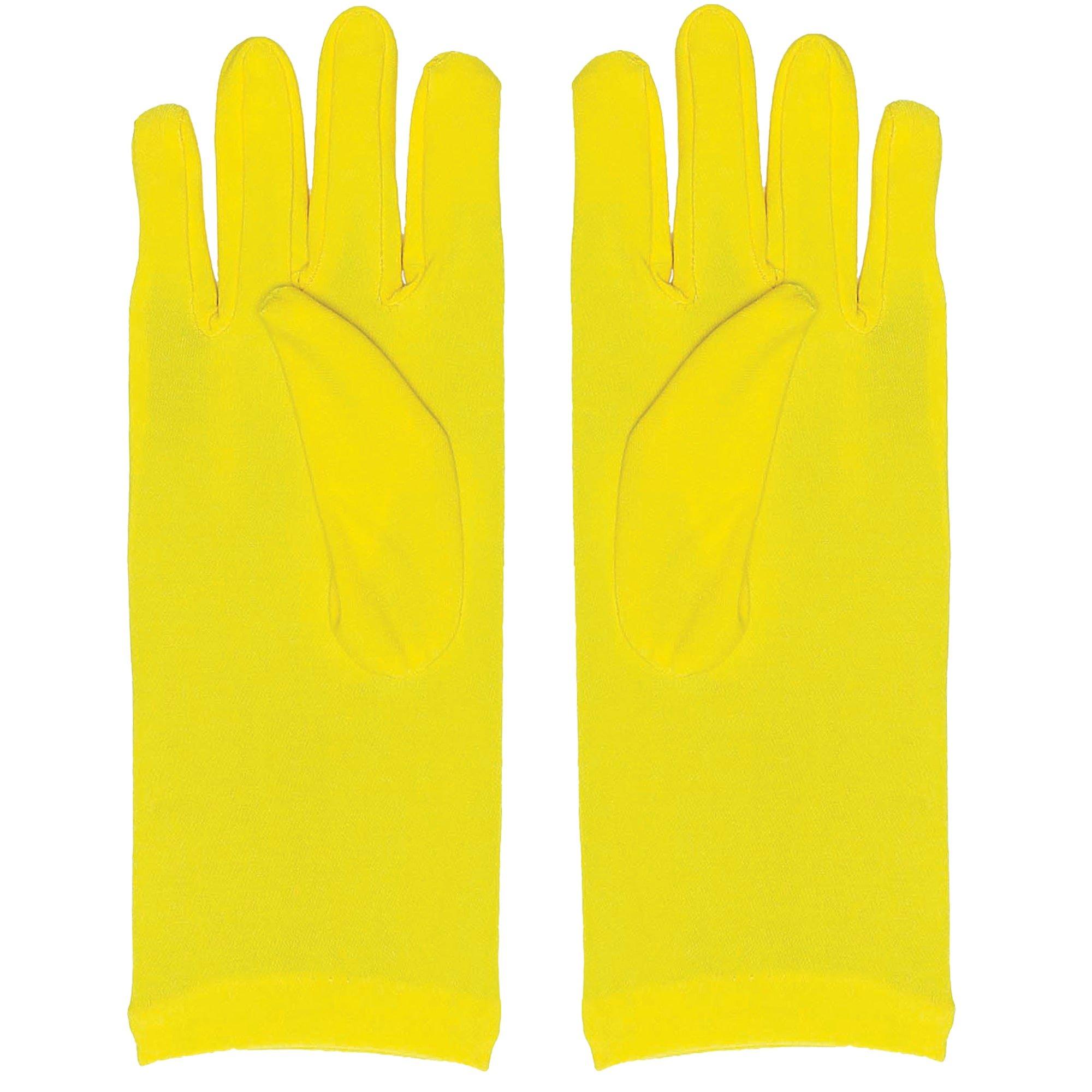Adult Short Costume Dress Gloves. Assorted Colors - Image 16