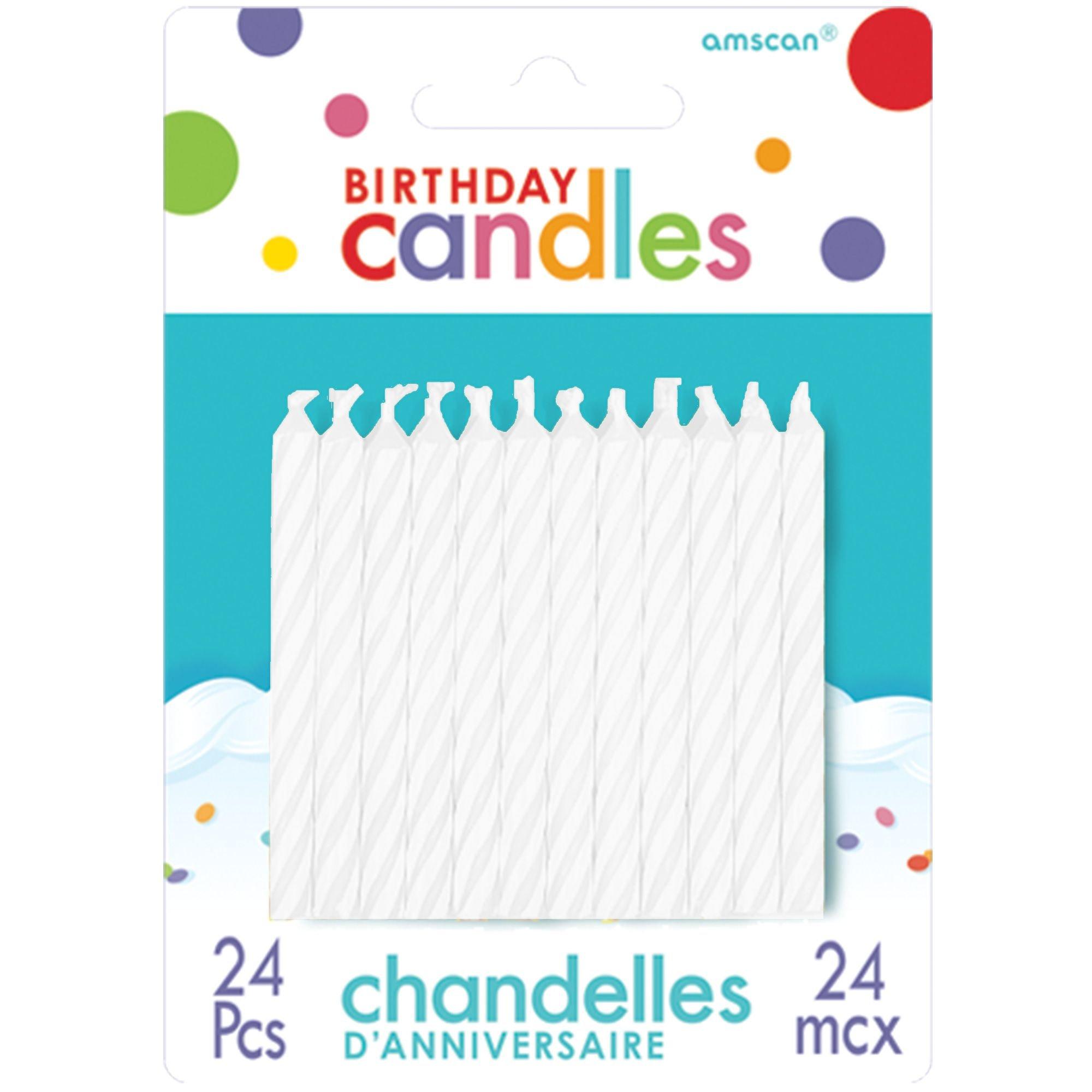 Spiral Birthday Candles. 24ct. Assorted Colors - Image 5