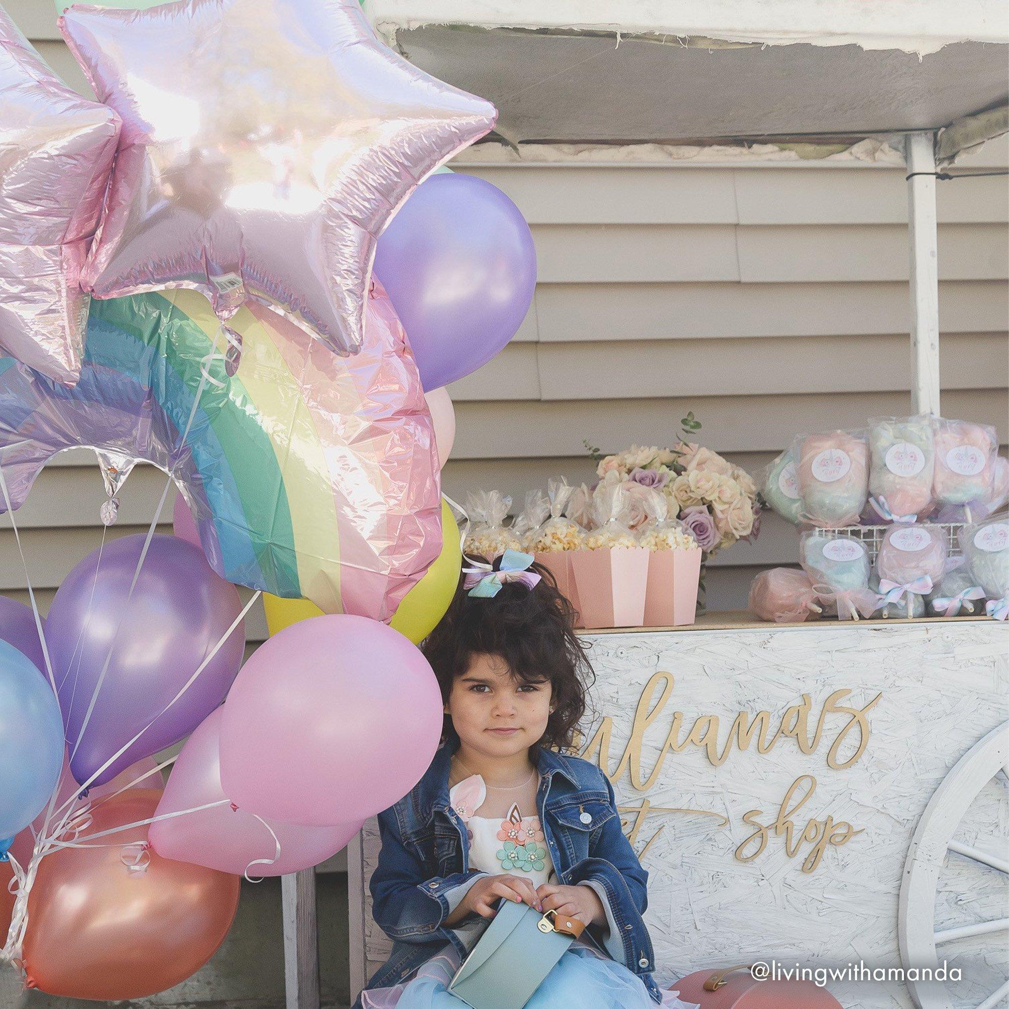 Iridescent Star Balloon. Assorted Colors - Image 6
