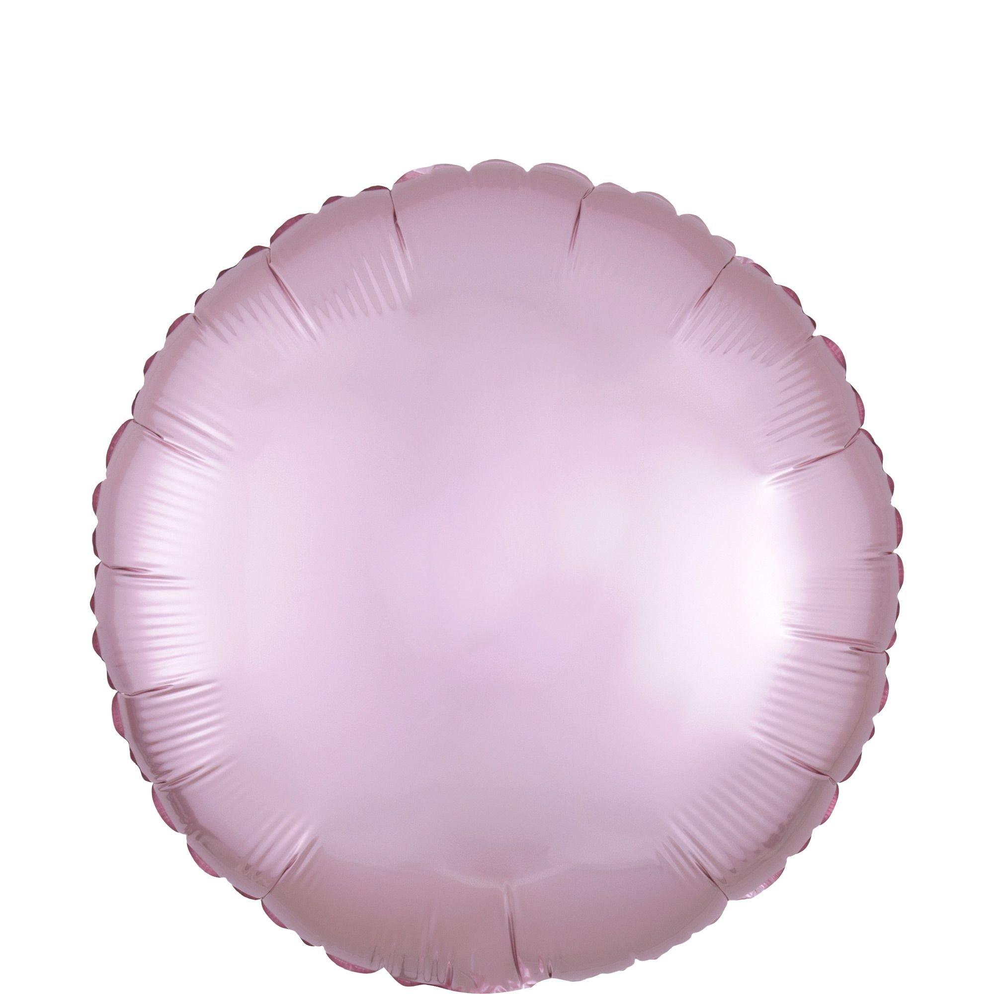 Satin Round Balloon. 17in. Assorted Colors - Image 2