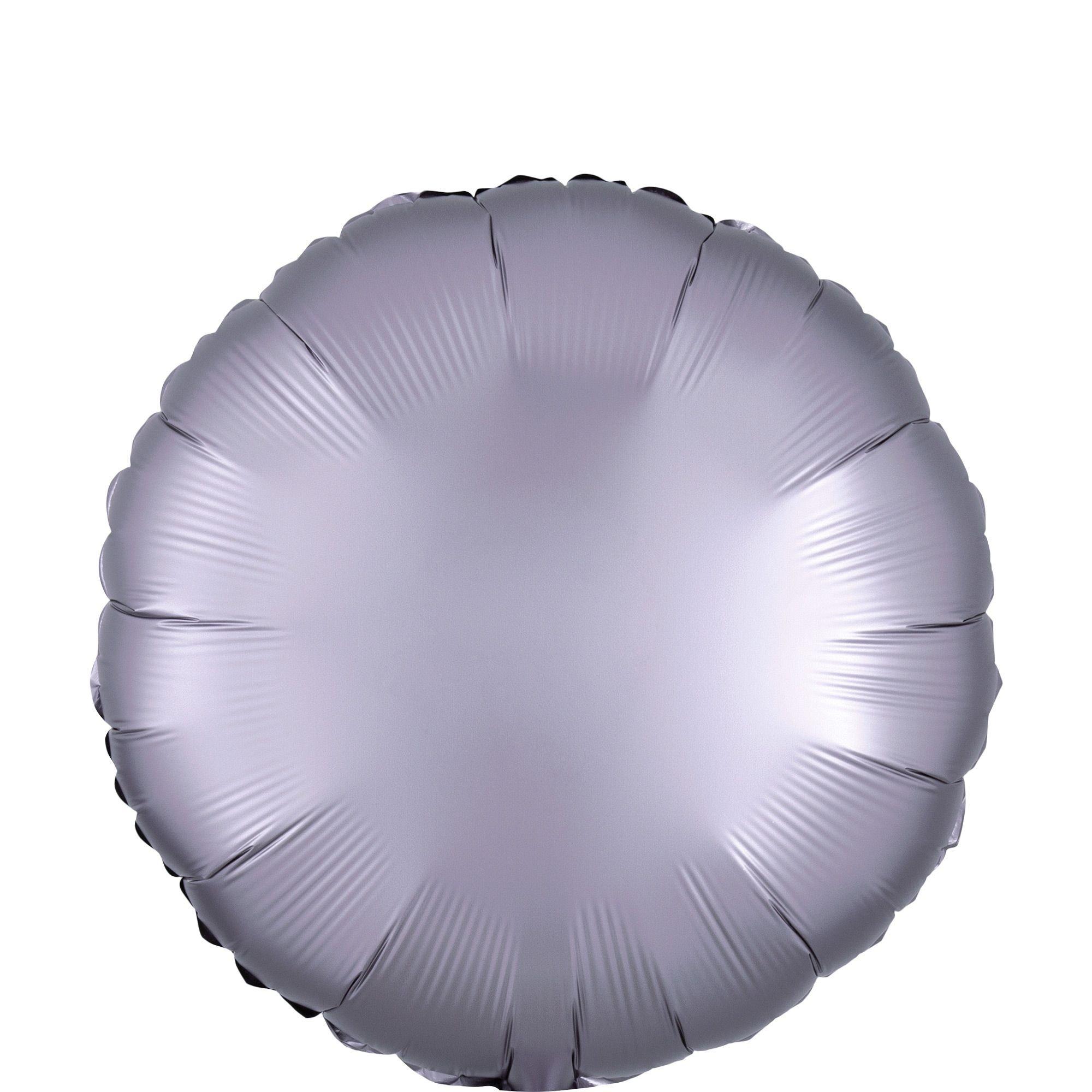 Satin Round Balloon. 17in. Assorted Colors - Image 3