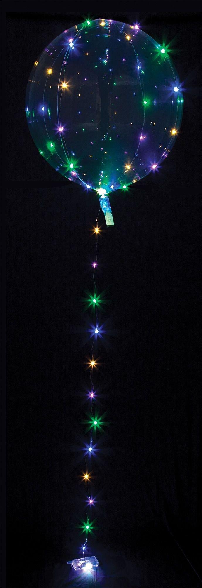 Light-Up Balloon - Crystal Clearz. Assorted Colors - Image 6