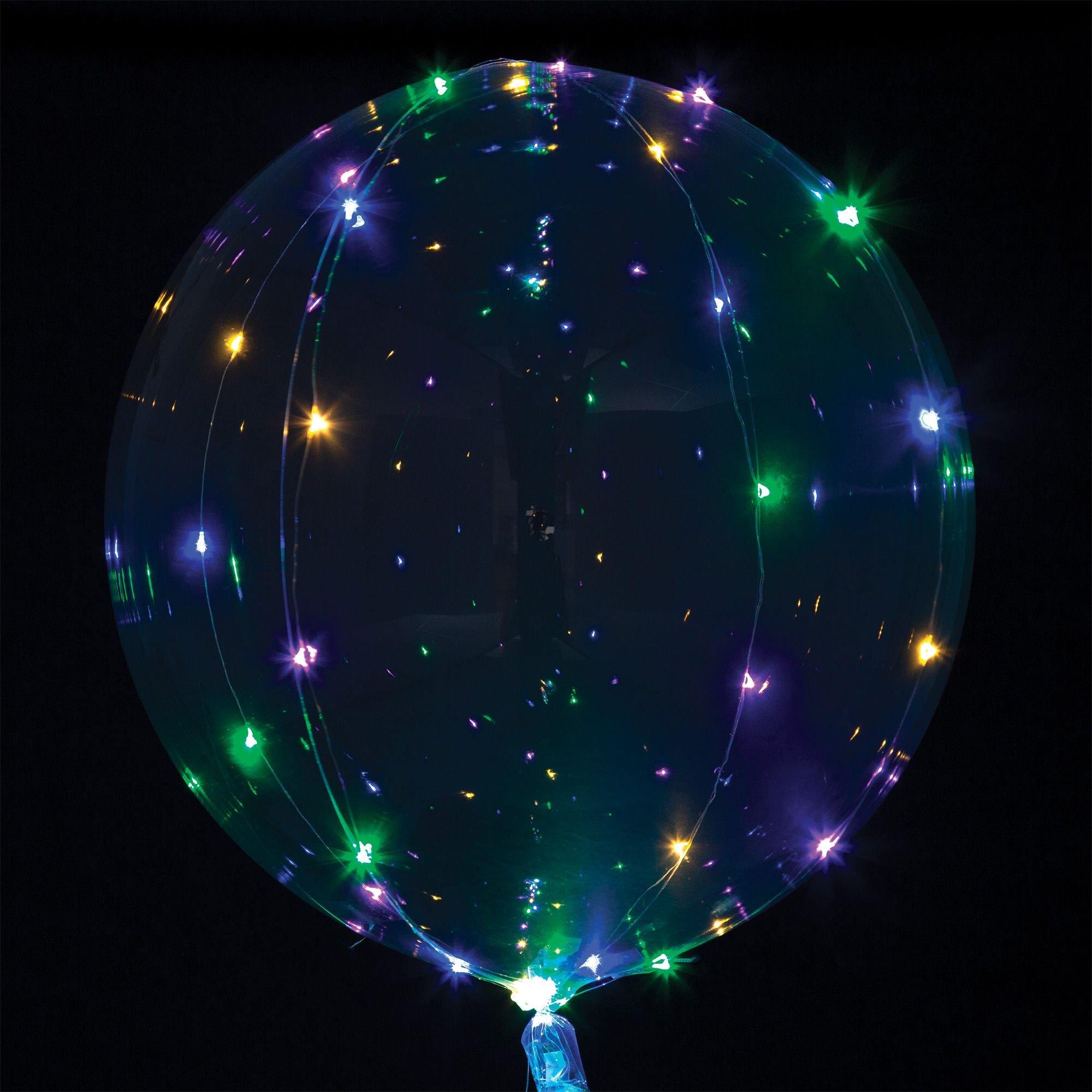 Light-Up Balloon - Crystal Clearz. Assorted Colors - Image 7