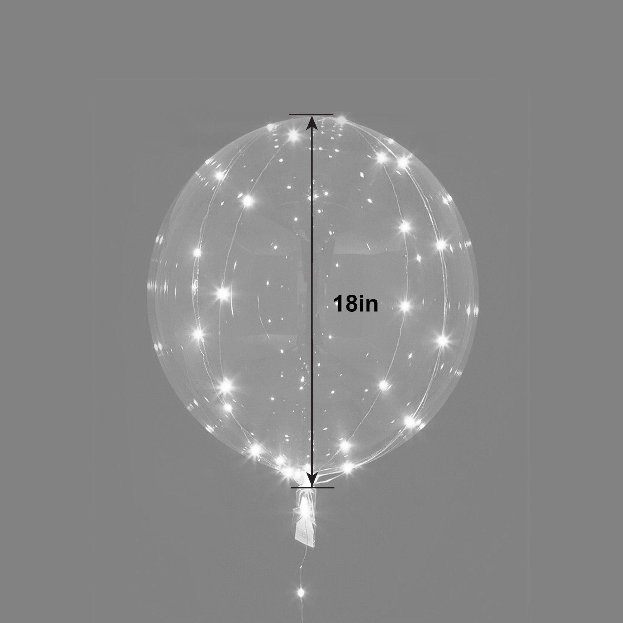 Light-Up Balloon - Crystal Clearz. Assorted Colors - Image 8