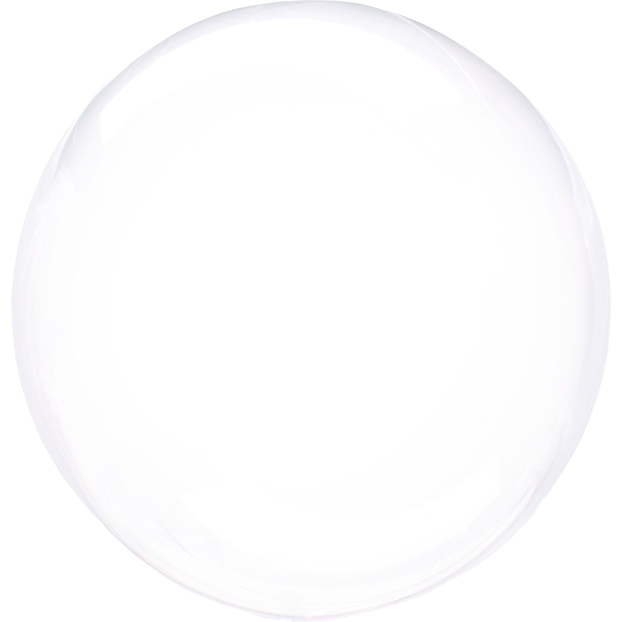 Clear Plastic Balloon. 18in - Crystal Clearz. Assorted Colors - Image 12