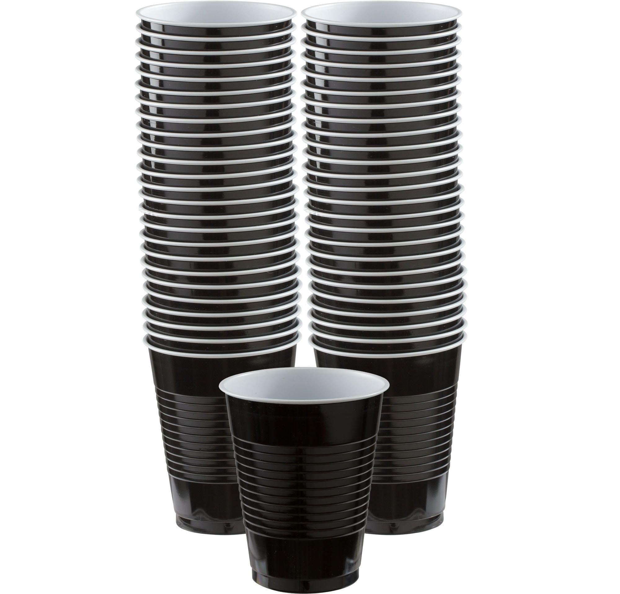 Plastic Cups. 18oz. 50ct. Assorted Colors - Image 2