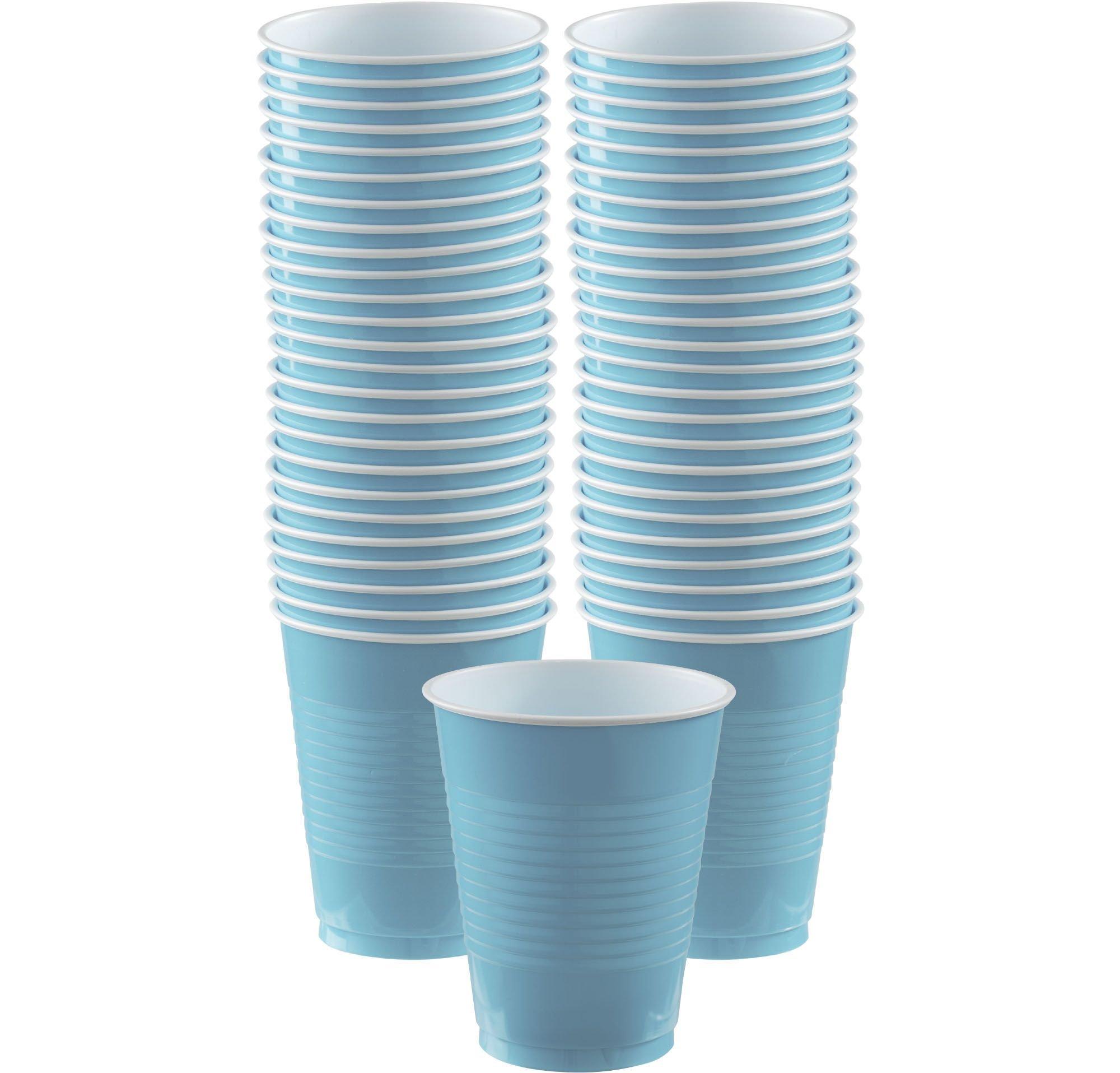 Plastic Cups. 18oz. 50ct. Assorted Colors - Image 5